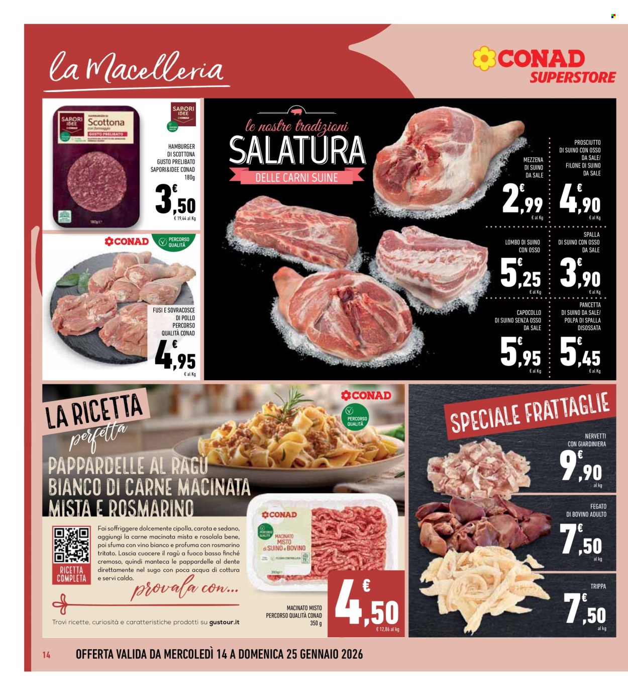 Volantino Conad Superstore - 14/1/2026 - 25/1/2026. Pagina 14