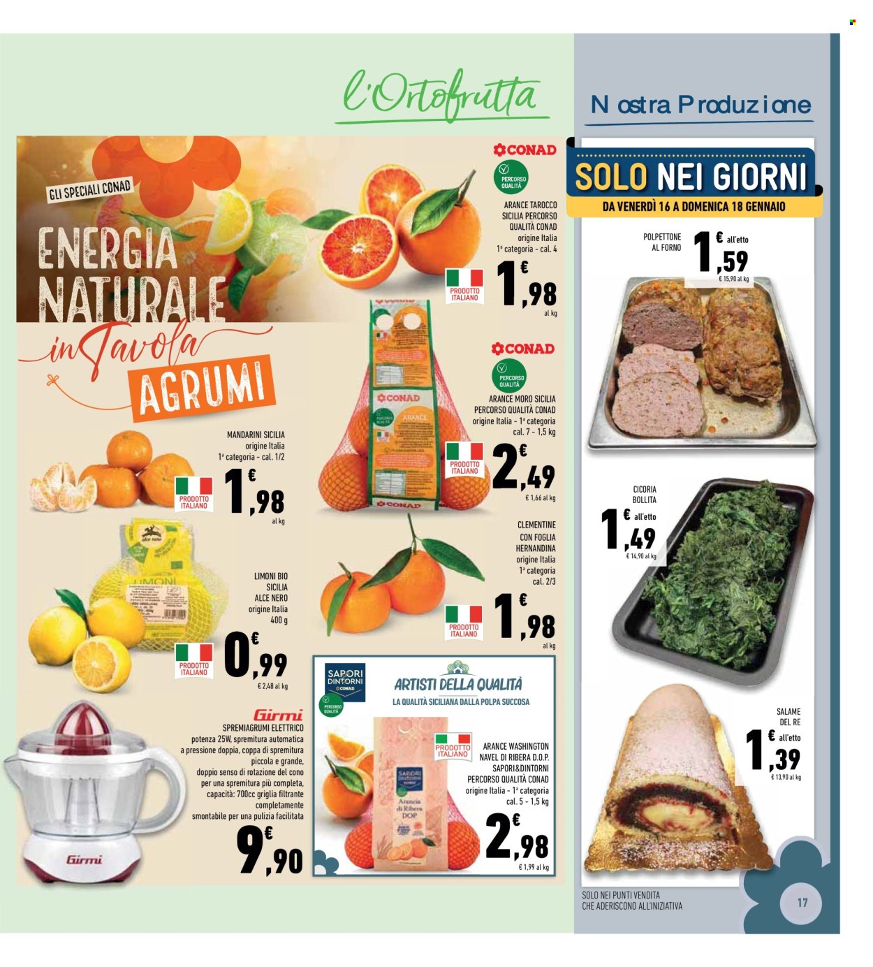 Volantino Conad Superstore - 14/1/2026 - 25/1/2026. Pagina 17