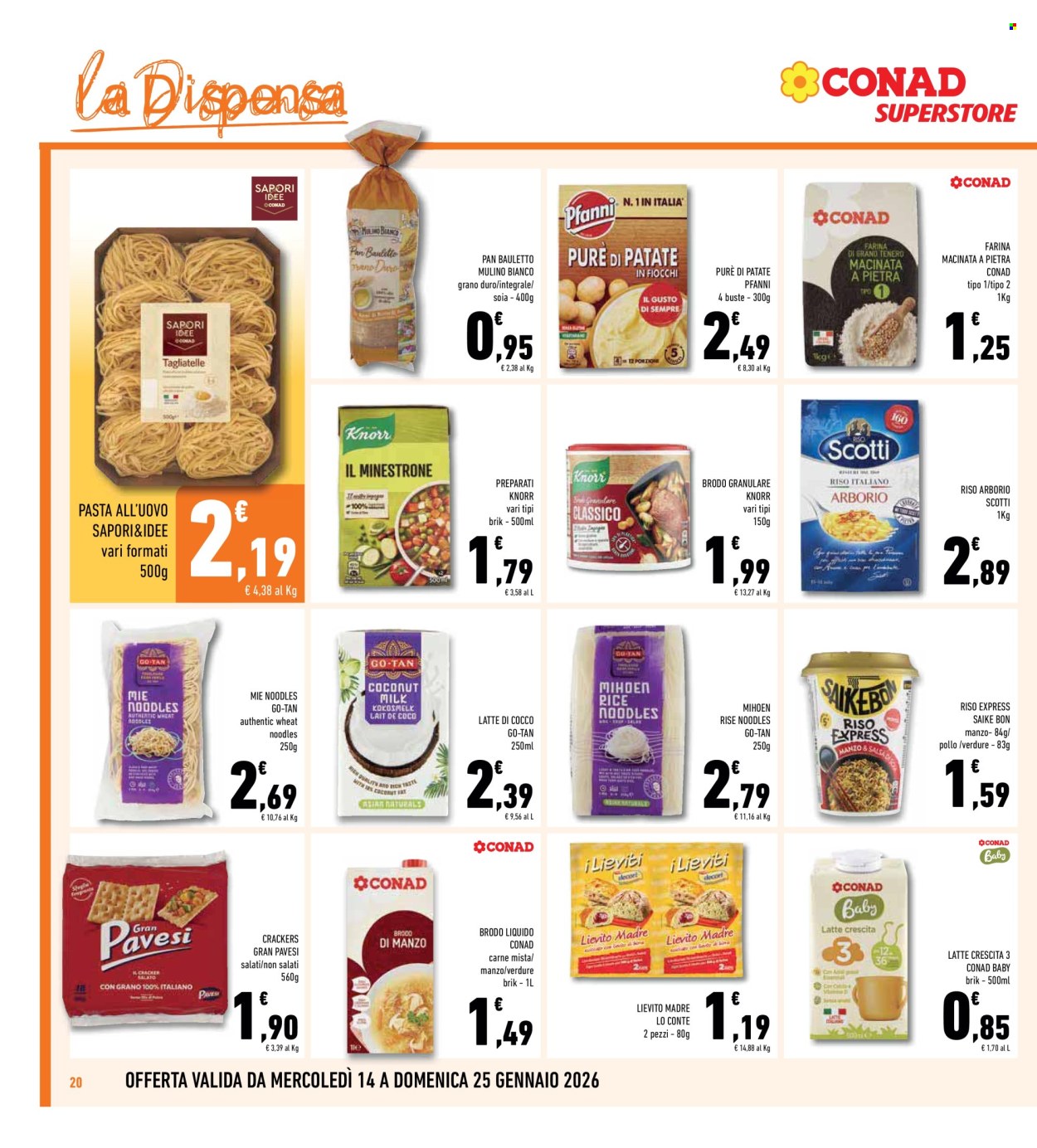 Volantino Conad Superstore - 14/1/2026 - 25/1/2026. Pagina 20