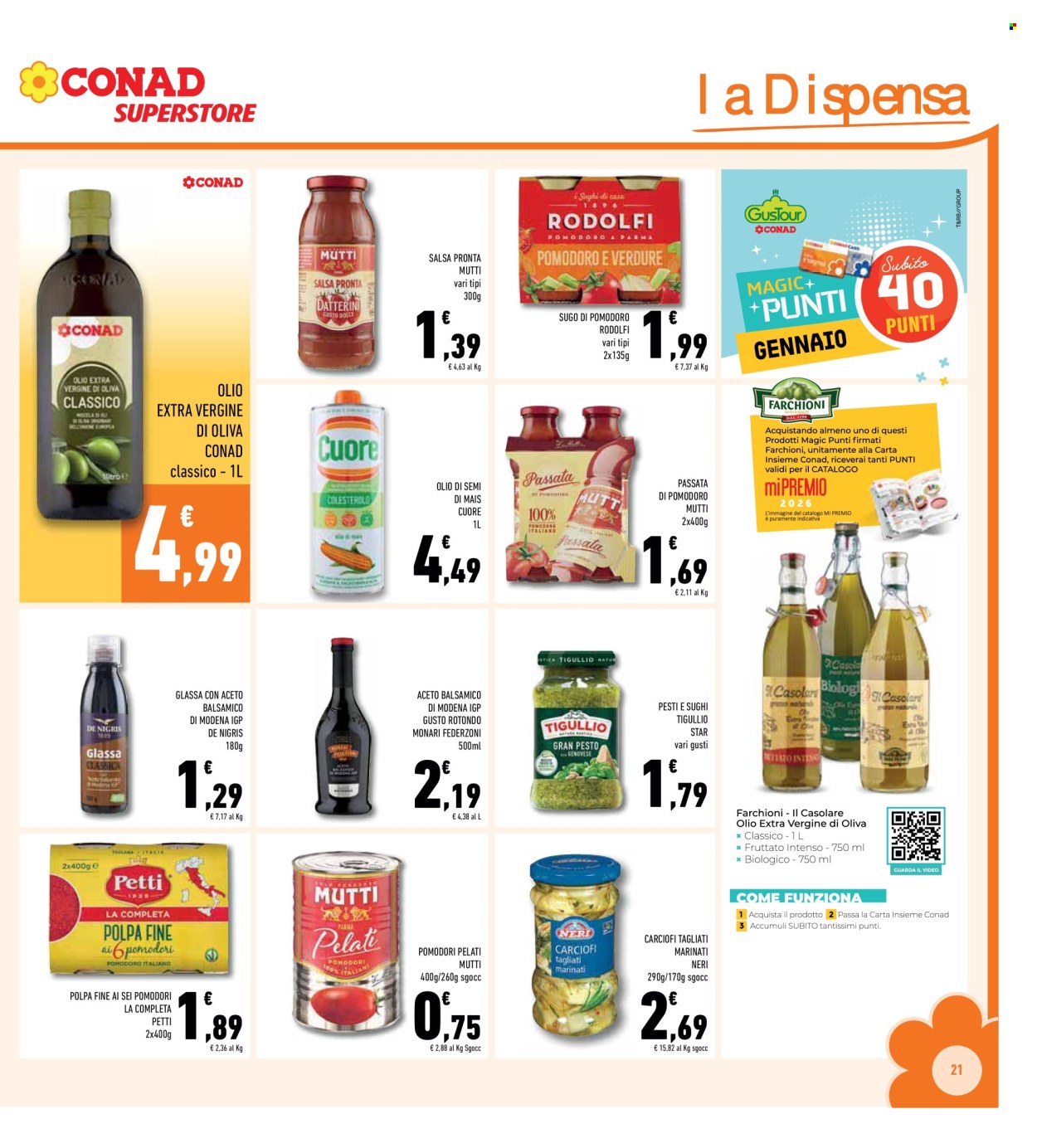 Volantino Conad Superstore - 14/1/2026 - 25/1/2026. Pagina 21