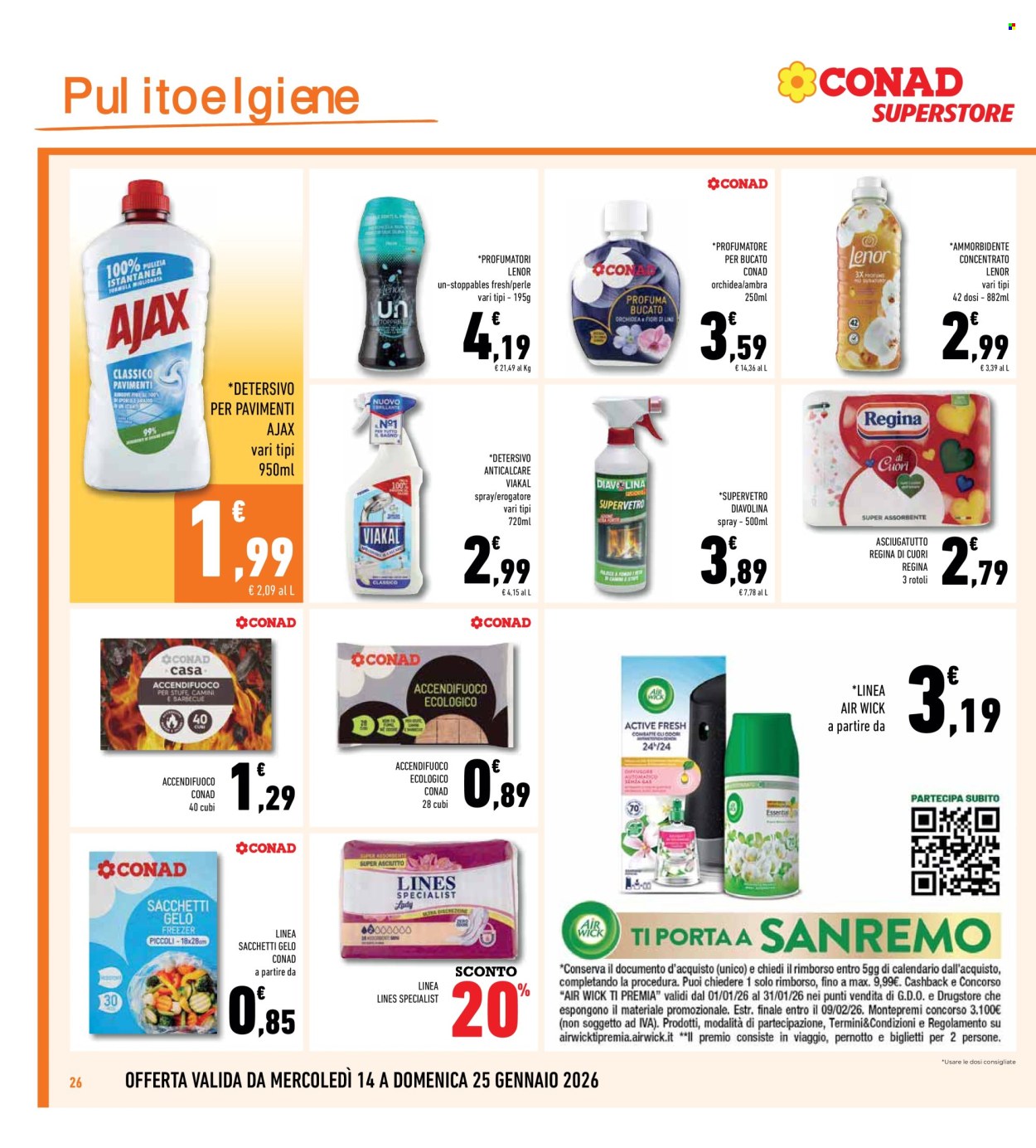 Volantino Conad Superstore - 14/1/2026 - 25/1/2026. Pagina 26