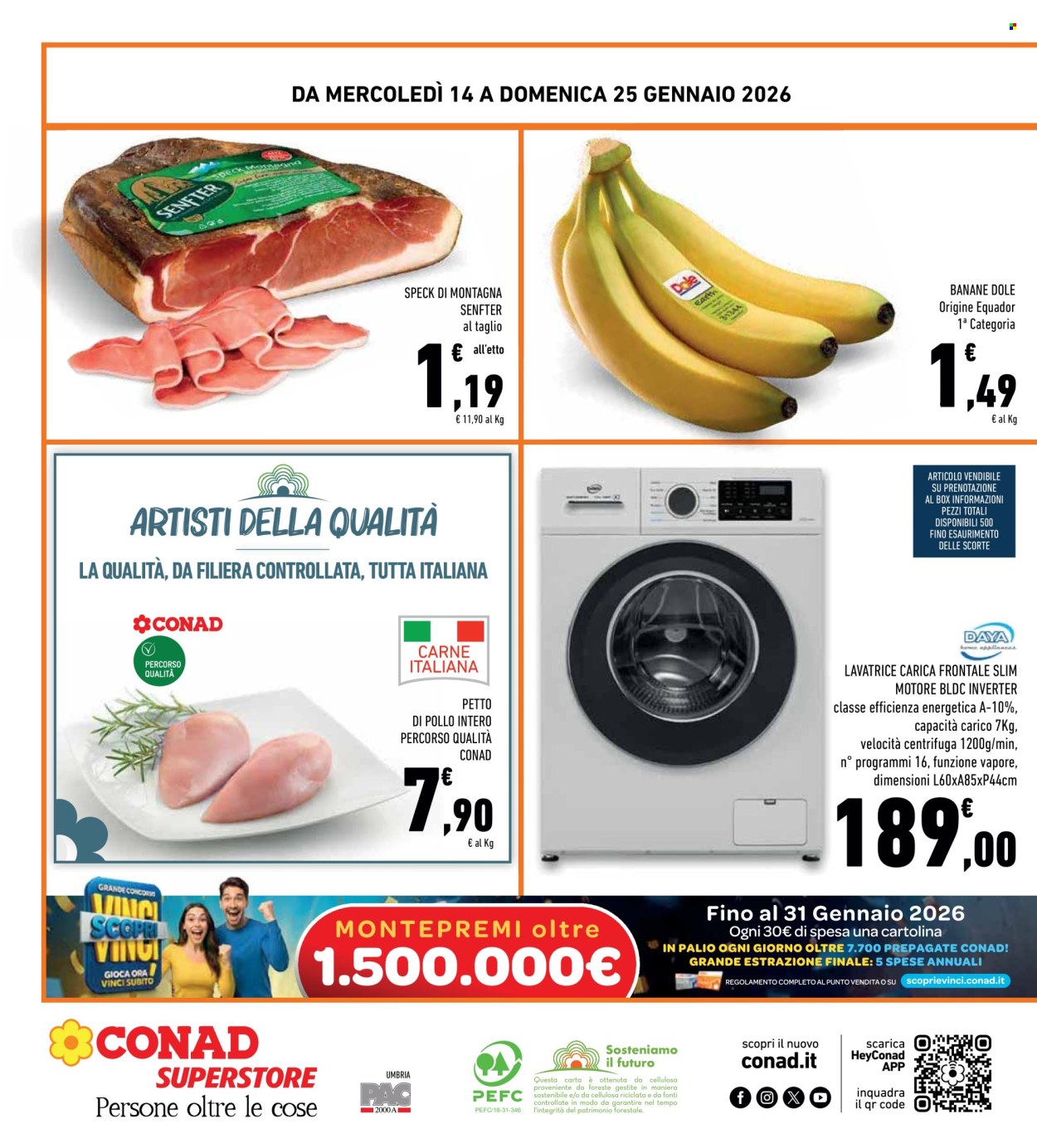 Volantino Conad Superstore - 14/1/2026 - 25/1/2026. Pagina 32
