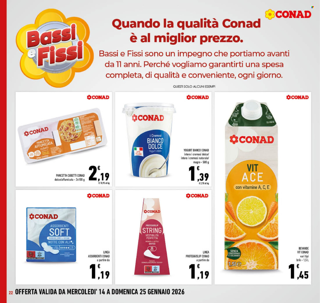 Volantino Conad - 14/1/2026 - 25/1/2026. Pagina 22