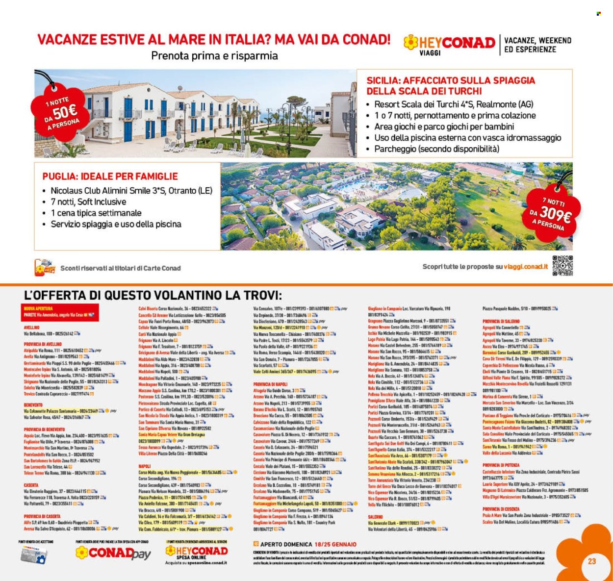 Volantino Conad - 14/1/2026 - 25/1/2026. Pagina 23