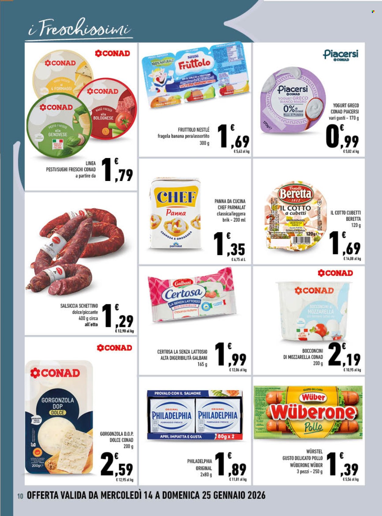 Volantino Conad - 14/1/2026 - 25/1/2026. Pagina 10