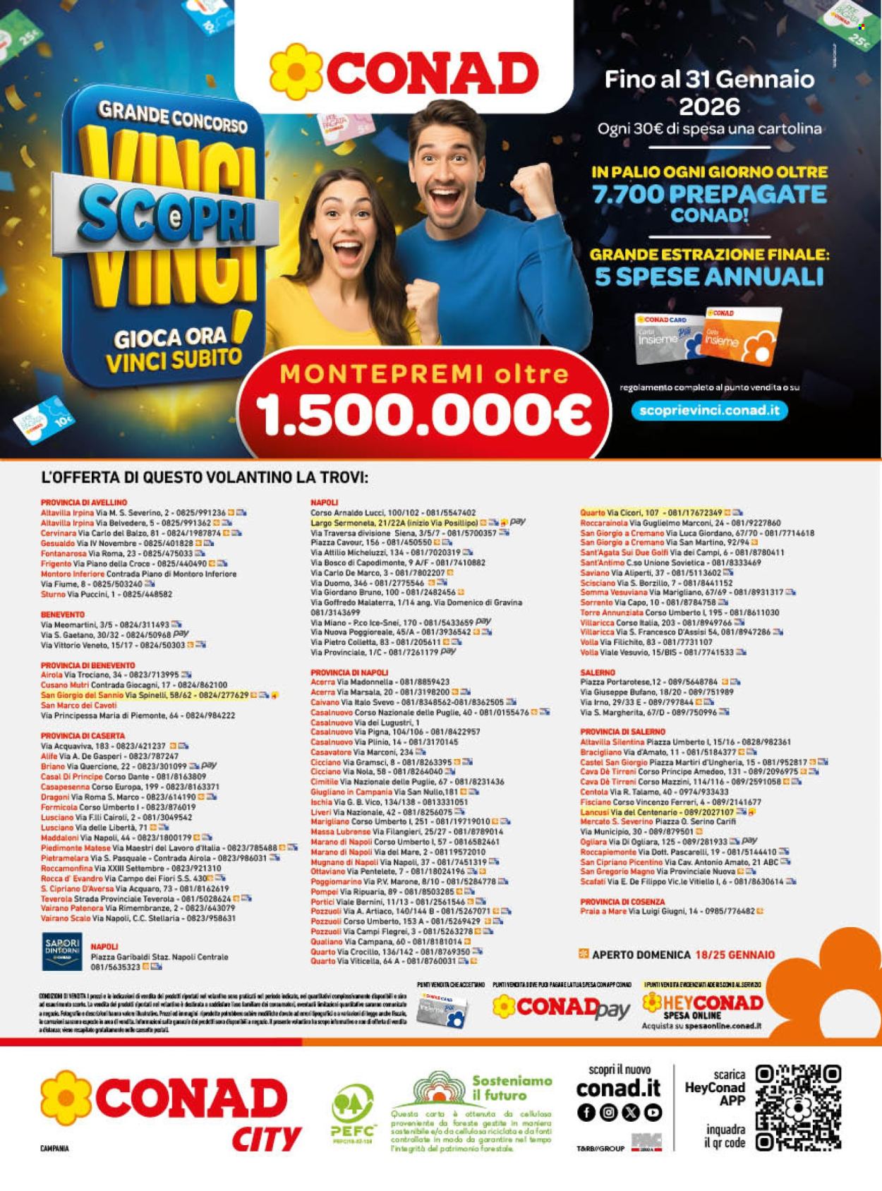 Volantino Conad - 14/1/2026 - 25/1/2026. Pagina 16