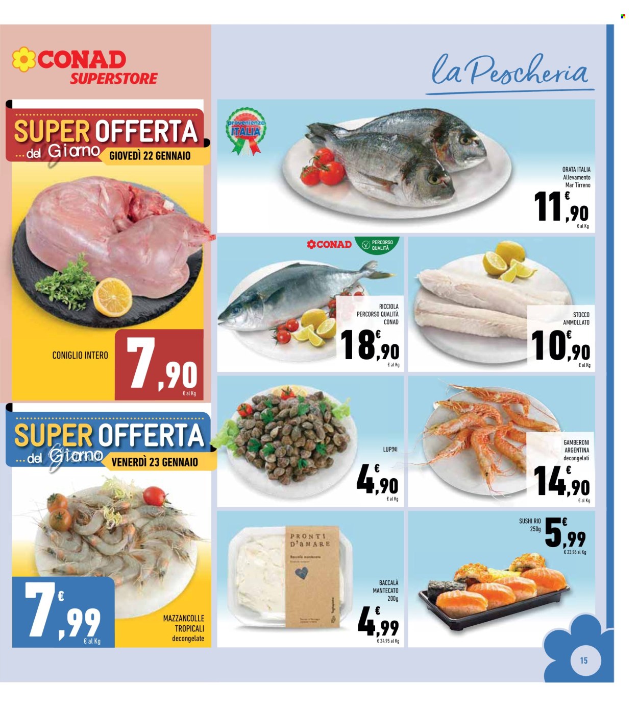 Volantino Conad Superstore - 14/1/2026 - 25/1/2026. Pagina 15