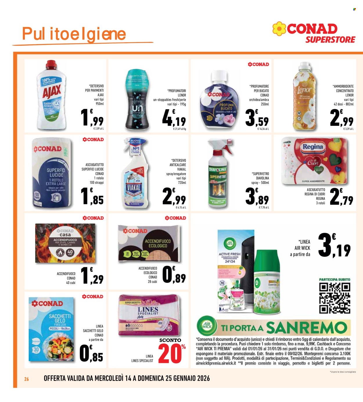 Volantino Conad Superstore - 14/1/2026 - 25/1/2026. Pagina 26