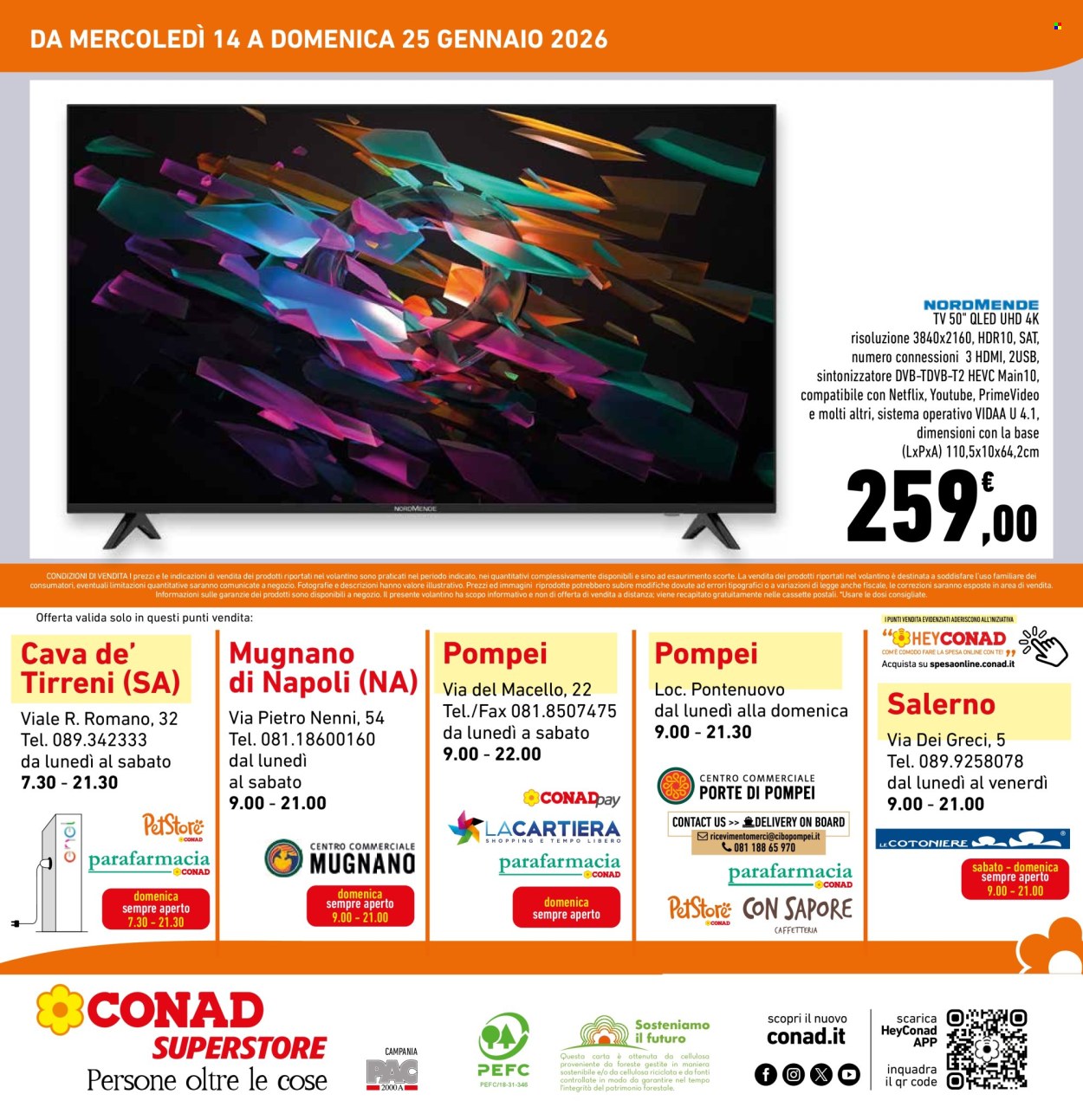 Volantino Conad Superstore - 14/1/2026 - 25/1/2026. Pagina 4