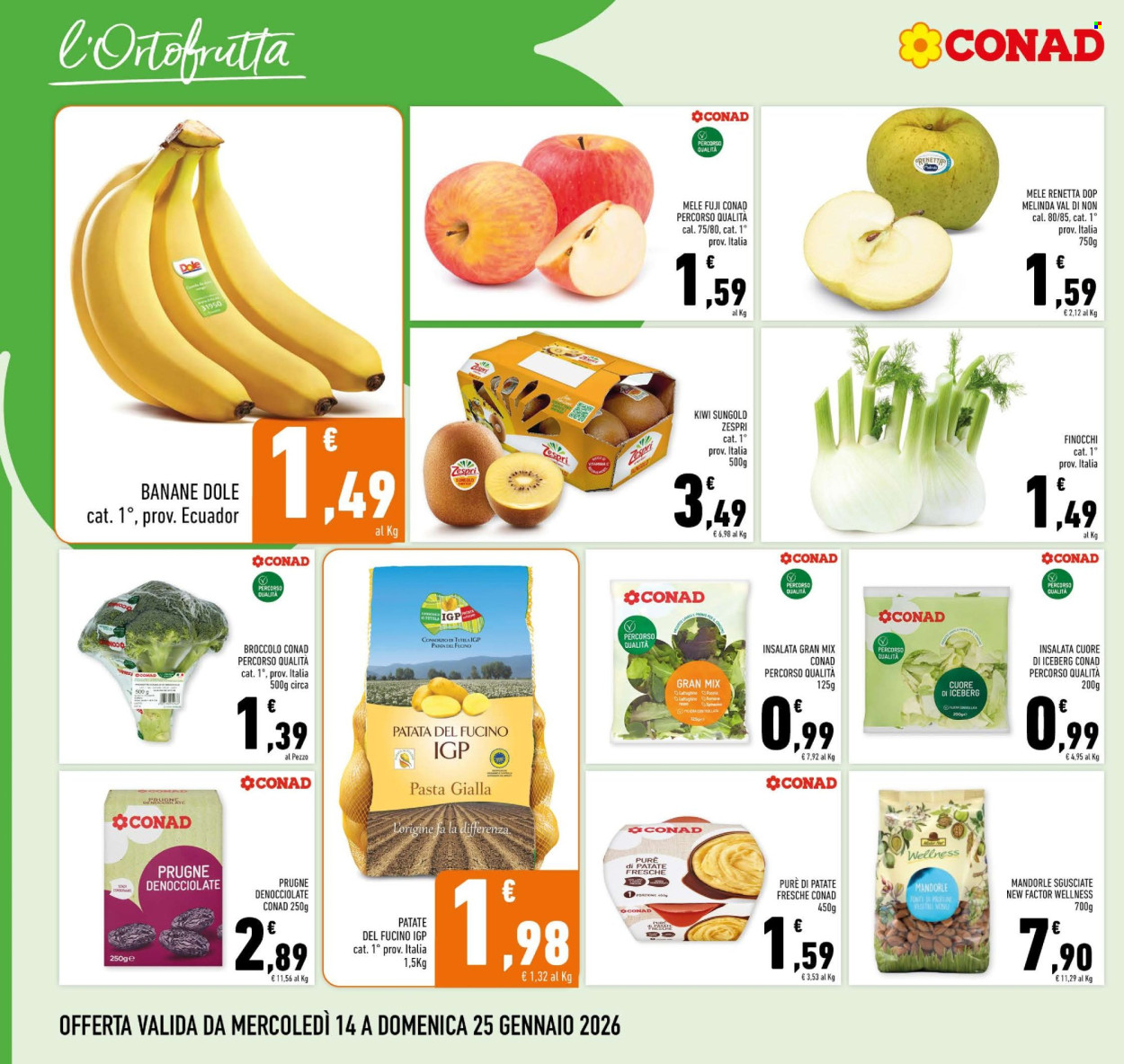 Volantino Conad - 14/1/2026 - 25/1/2026. Pagina 4