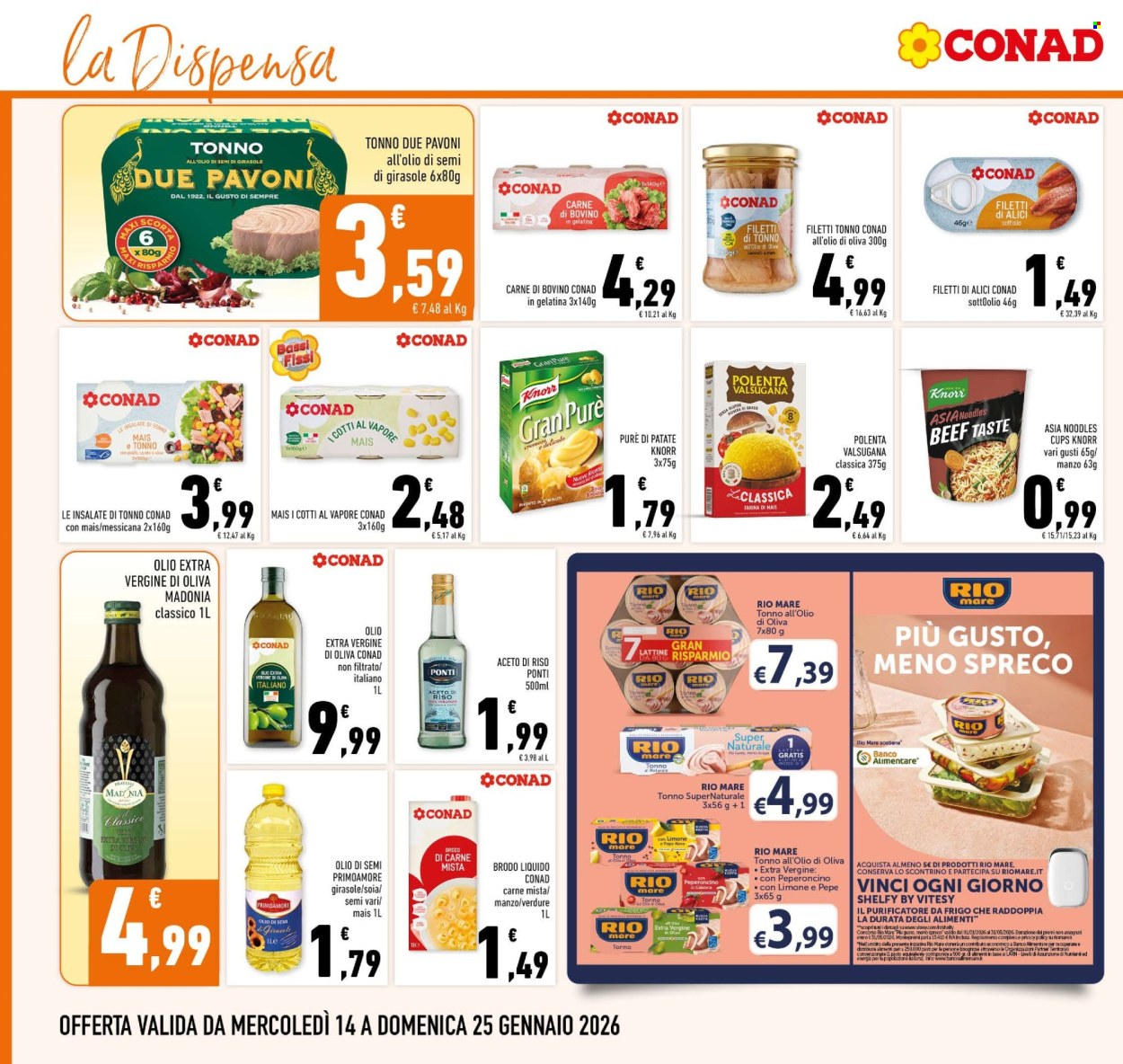 Volantino Conad - 14/1/2026 - 25/1/2026. Pagina 16