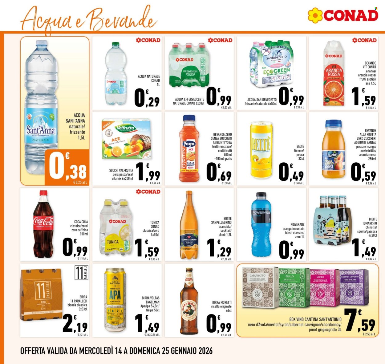 Volantino Conad - 14/1/2026 - 25/1/2026. Pagina 18