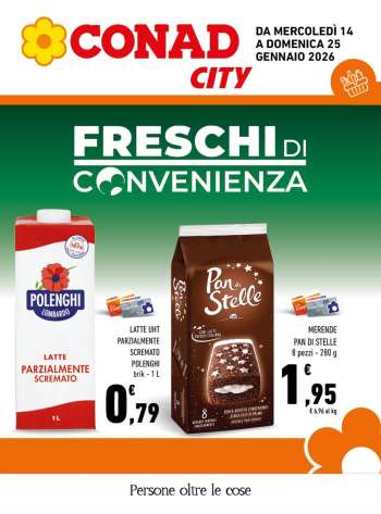 Volantino Conad City - 14/1/2026 - 25/1/2026.
