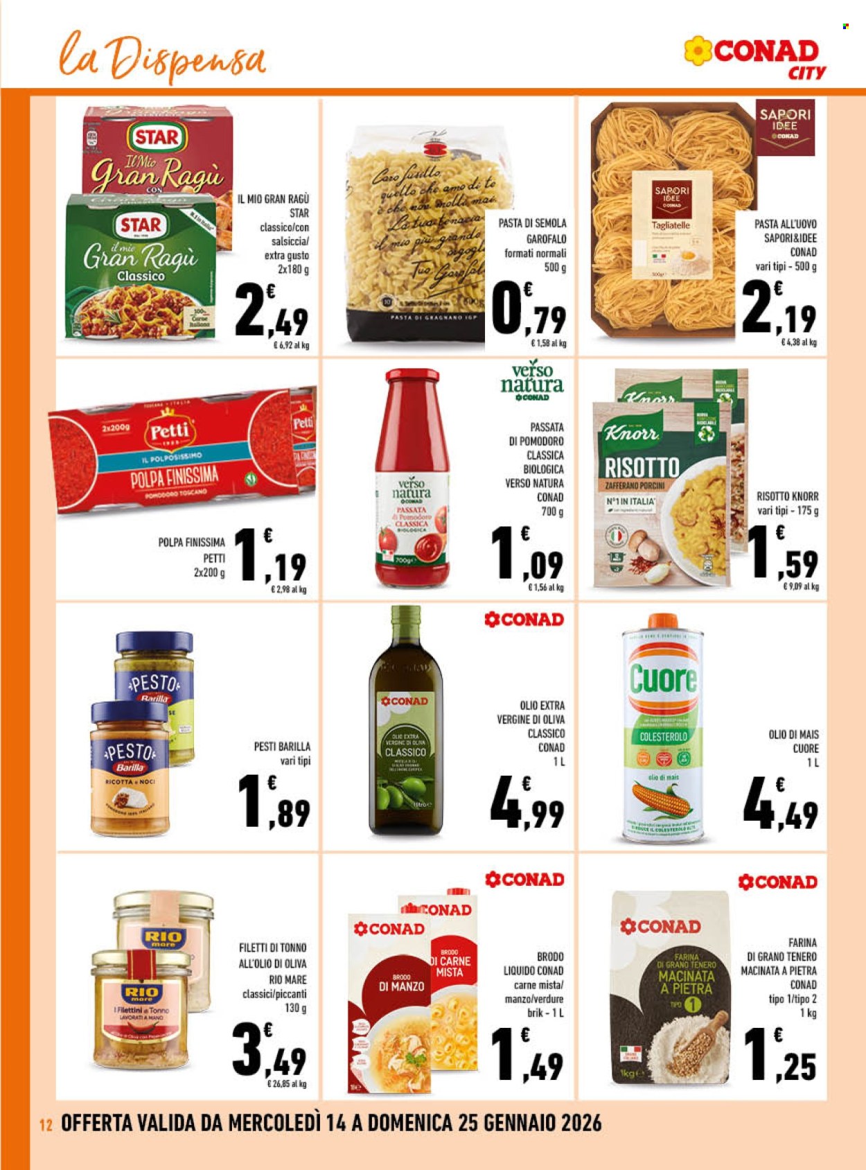 Volantino Conad City - 14/1/2026 - 25/1/2026. Pagina 12