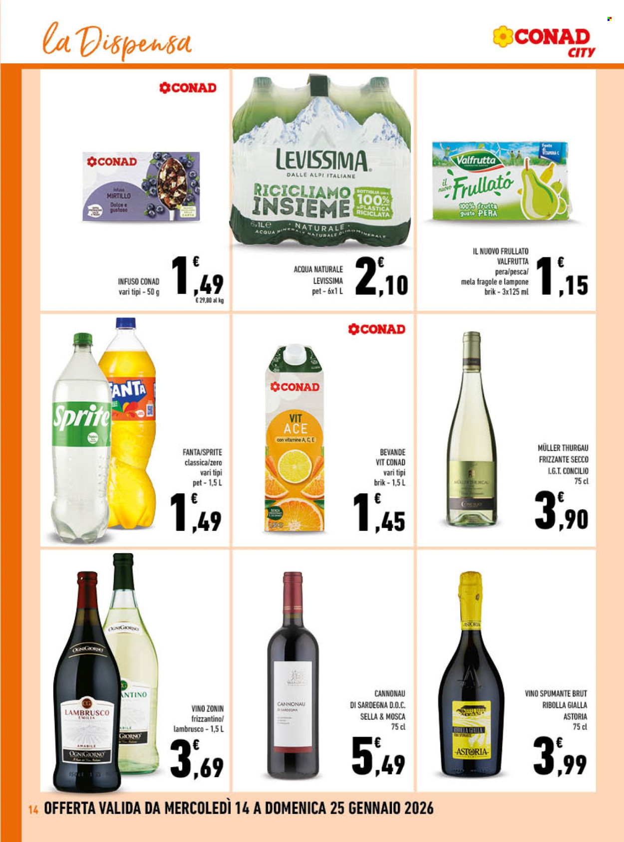 Volantino Conad City - 14/1/2026 - 25/1/2026. Pagina 14