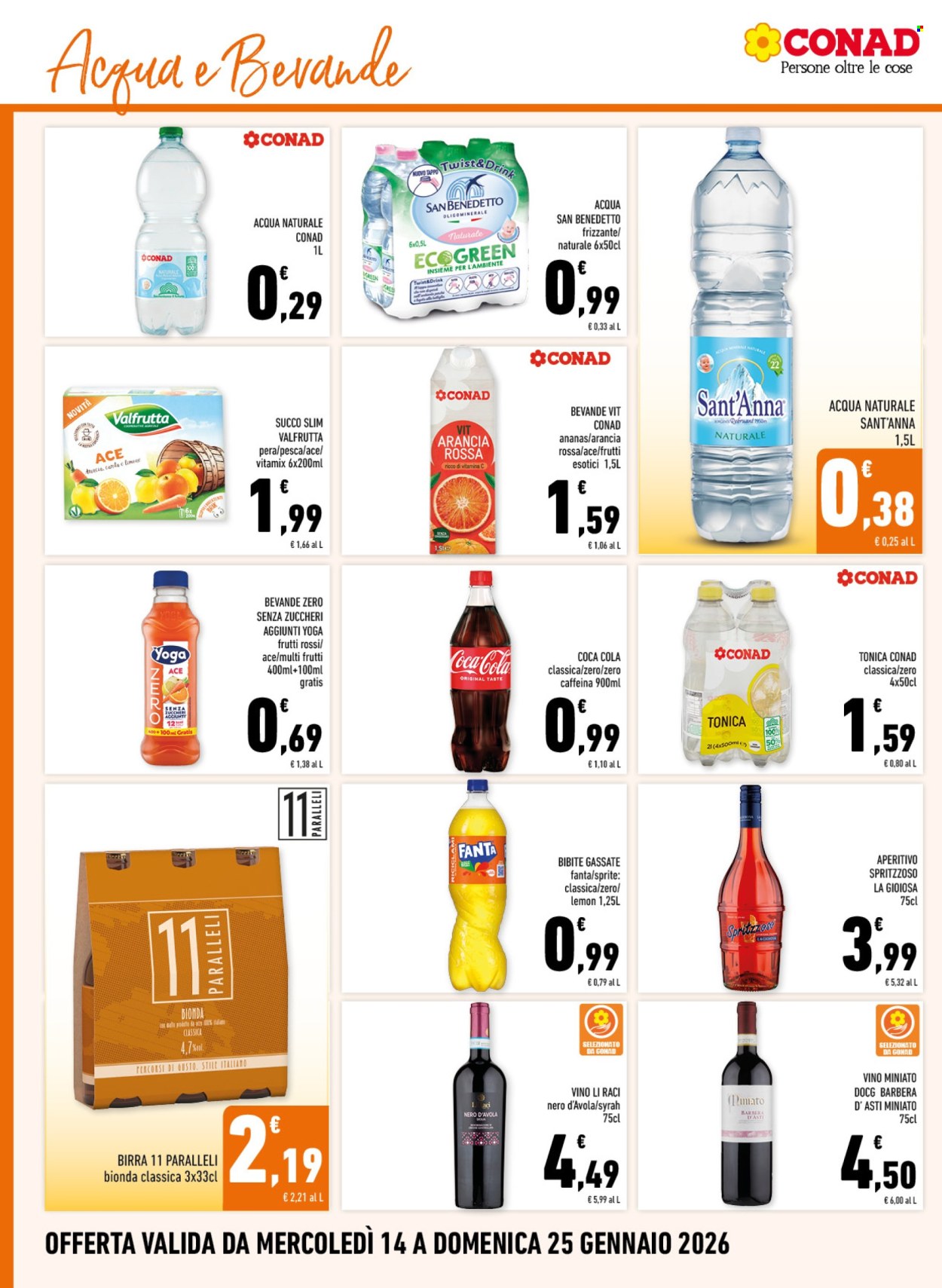 Volantino Conad - 14/1/2026 - 25/1/2026. Pagina 14