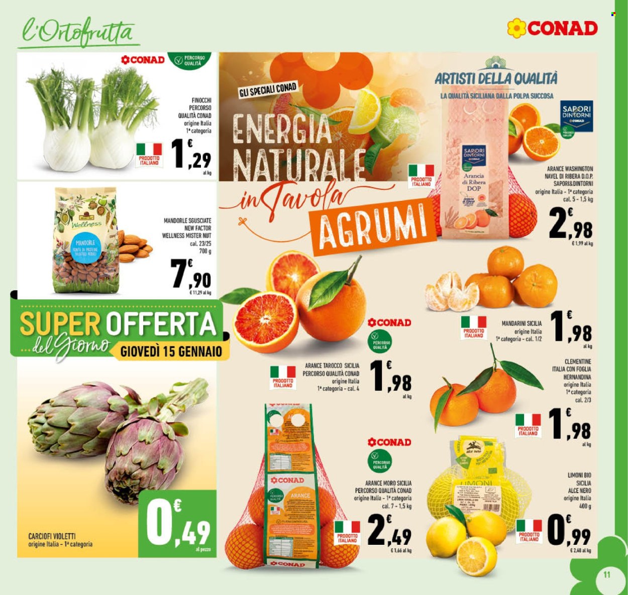 Volantino Conad - 14/1/2026 - 25/1/2026. Pagina 11