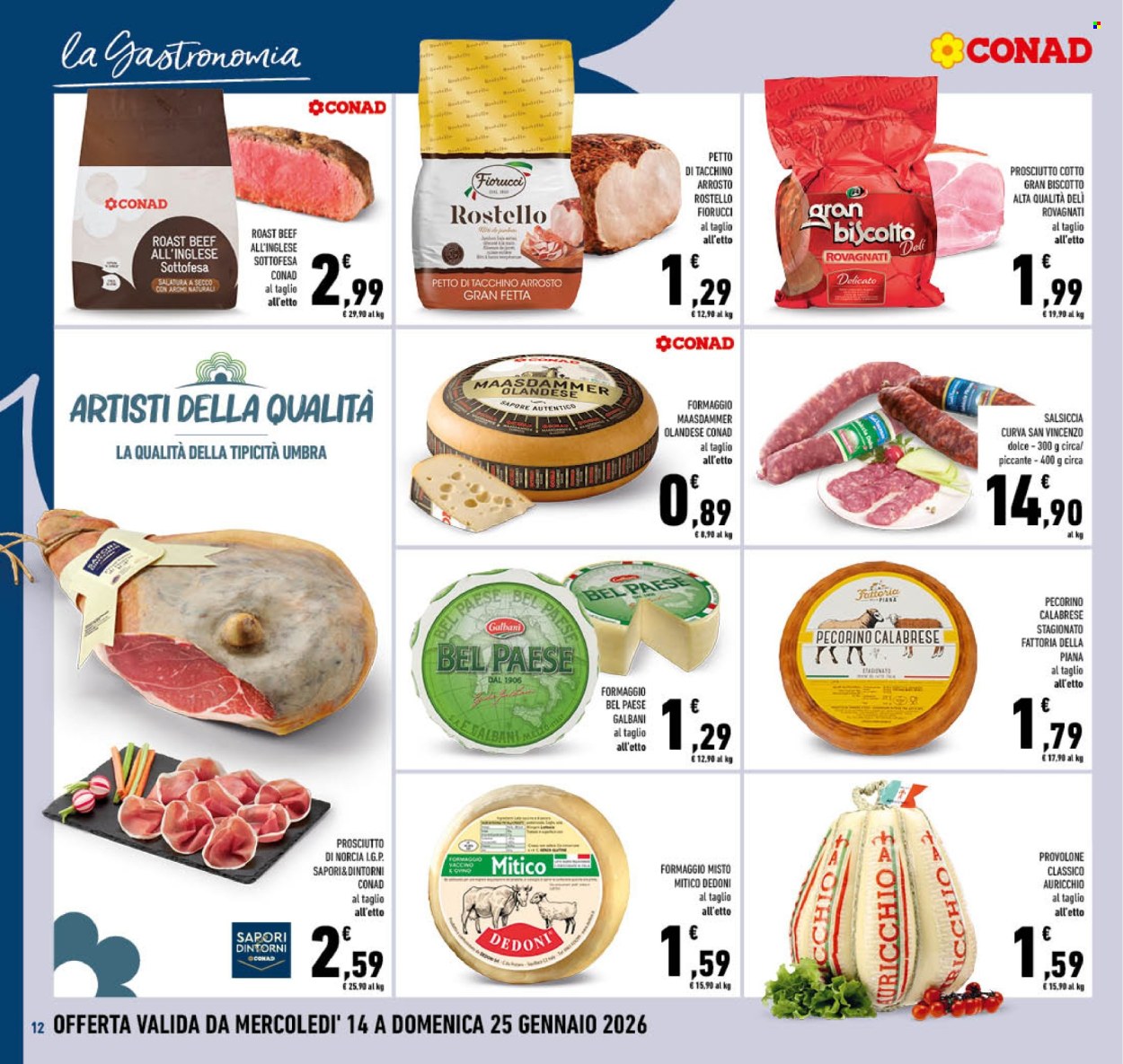 Volantino Conad - 14/1/2026 - 25/1/2026. Pagina 12