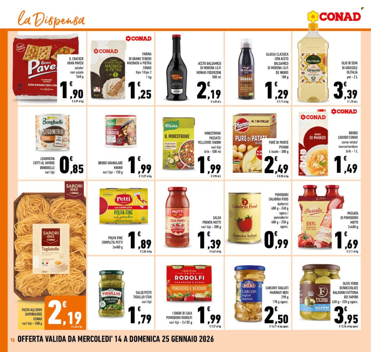 Volantino Conad - 14/1/2026 - 25/1/2026. Pagina 16