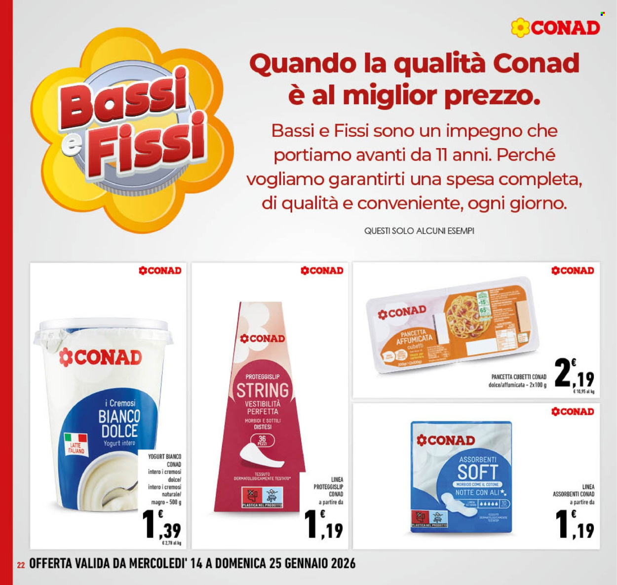 Volantino Conad - 14/1/2026 - 25/1/2026. Pagina 22