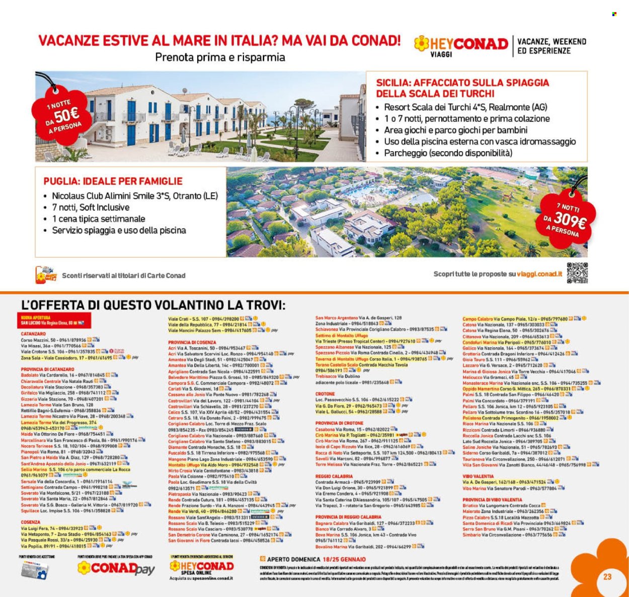 Volantino Conad - 14/1/2026 - 25/1/2026. Pagina 23