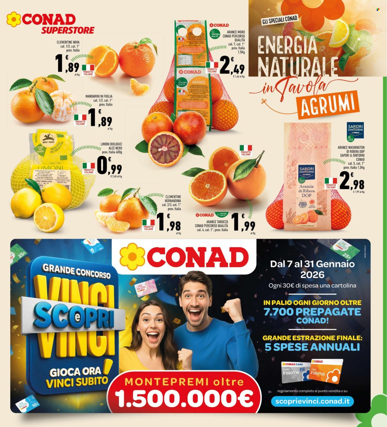 Volantino Conad Superstore - 14/1/2026 - 25/1/2026. Pagina 5