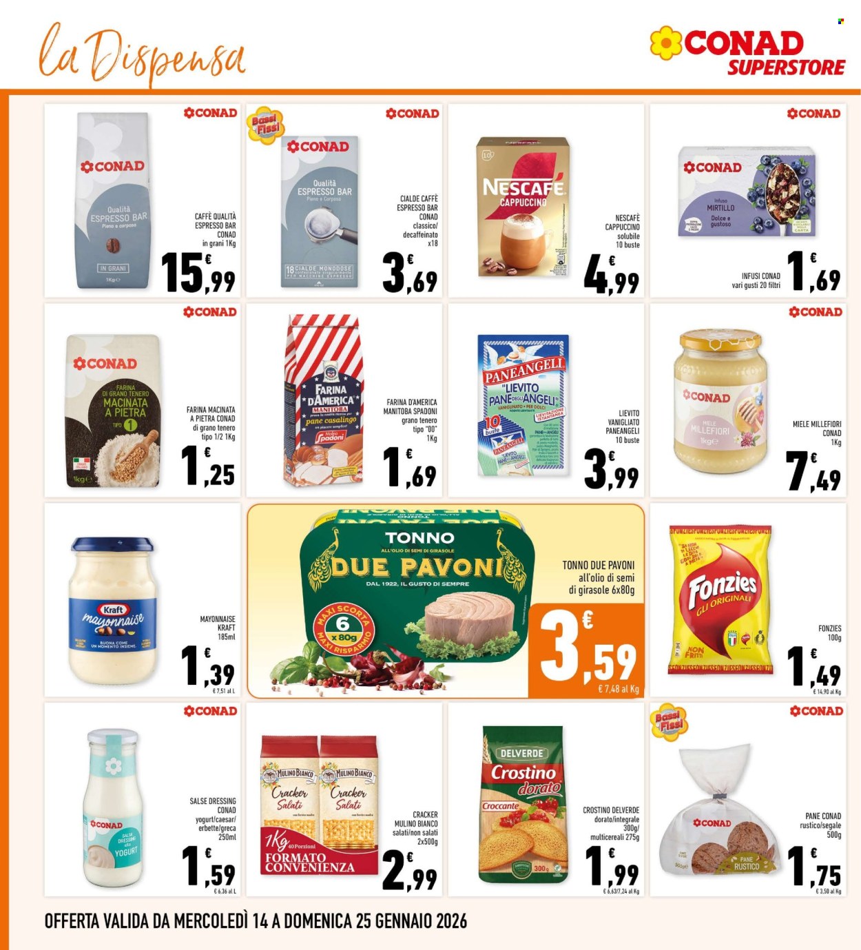 Volantino Conad Superstore - 14/1/2026 - 25/1/2026. Pagina 18