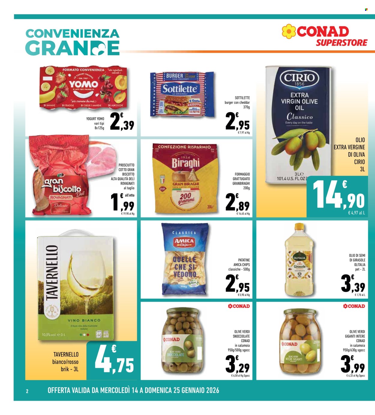 Volantino Conad Superstore - 14/1/2026 - 25/1/2026. Pagina 2