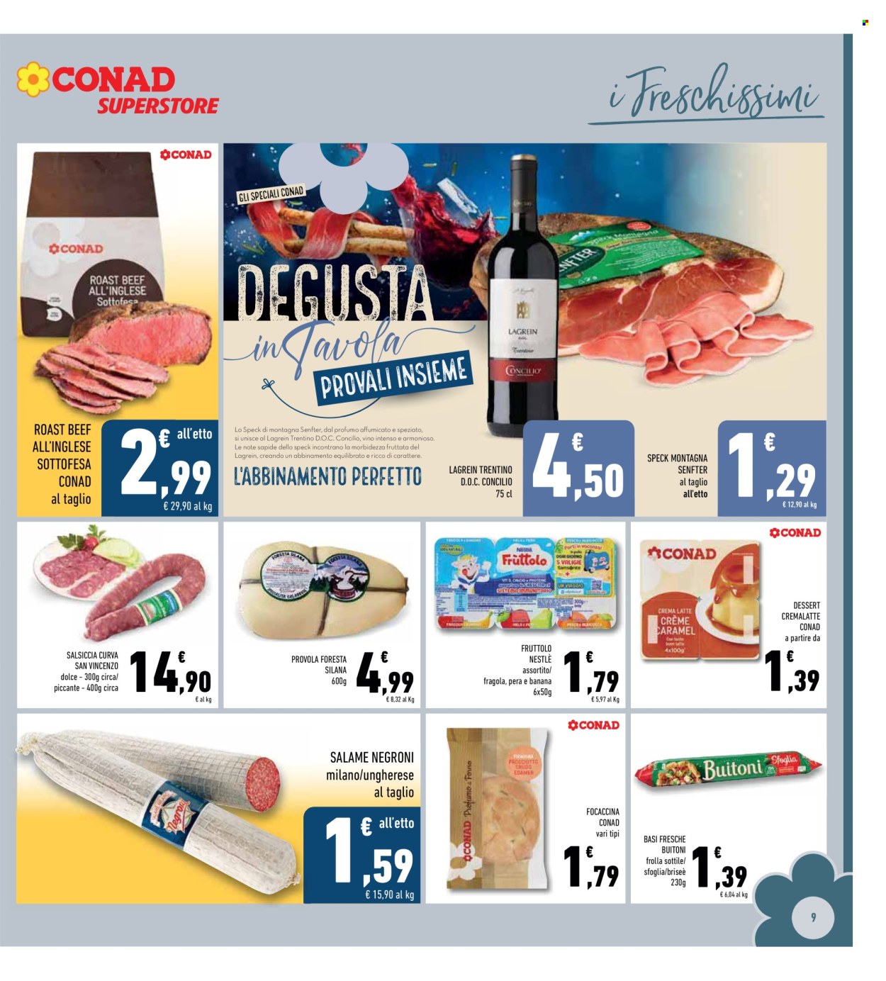 Volantino Conad Superstore - 14/1/2026 - 25/1/2026. Pagina 9