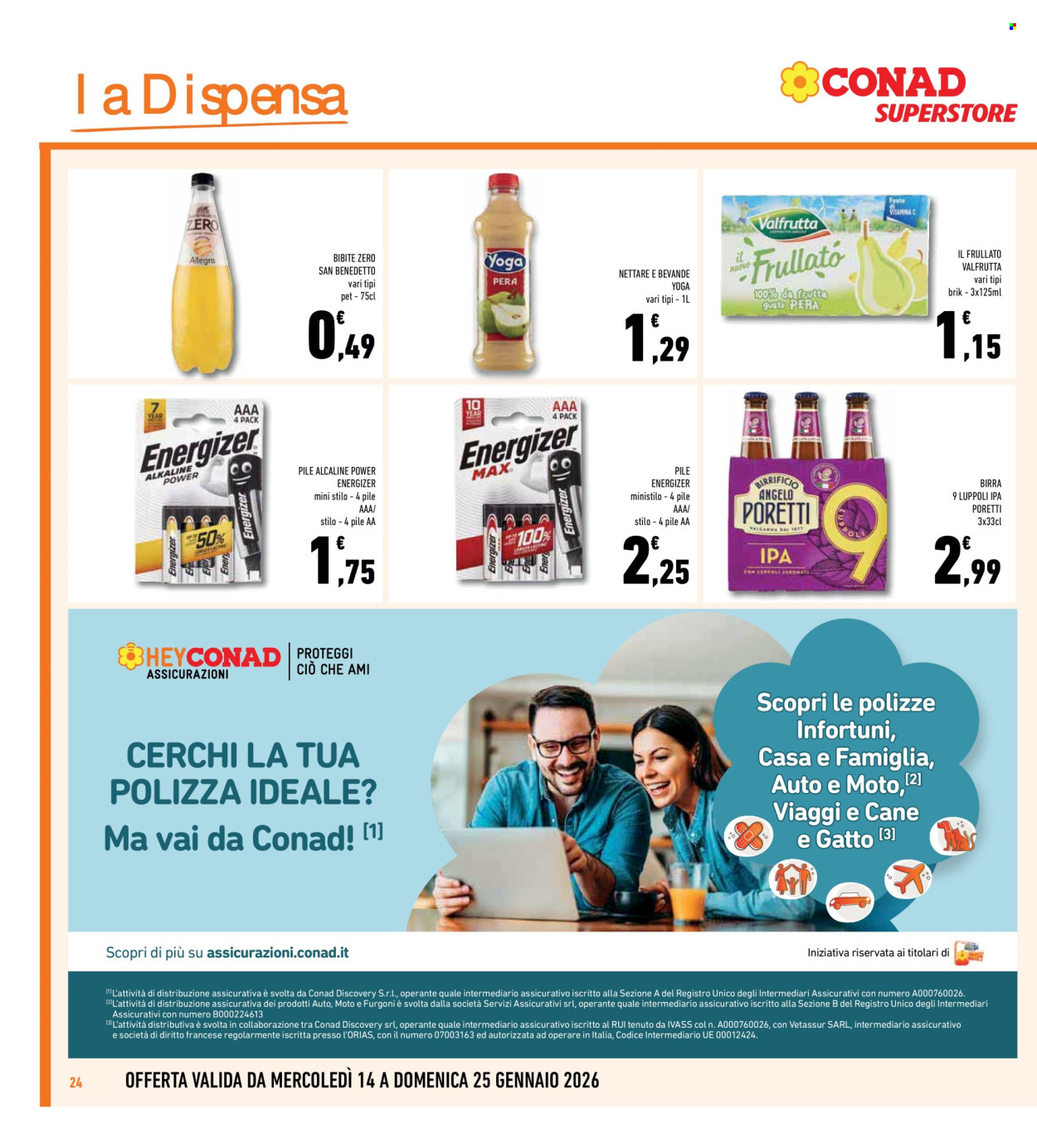 Volantino Conad Superstore - 14/1/2026 - 25/1/2026. Pagina 24