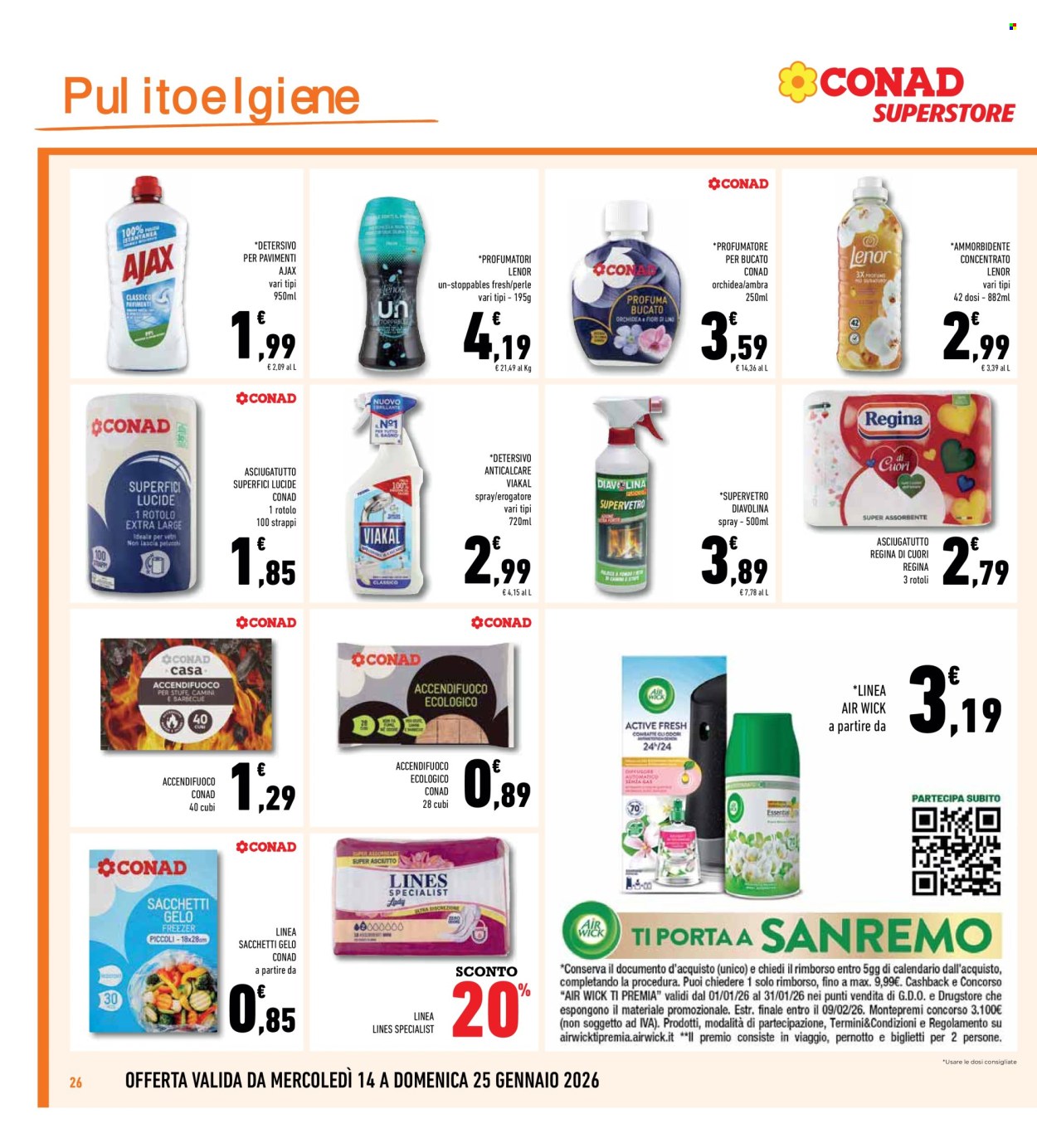 Volantino Conad Superstore - 14/1/2026 - 25/1/2026. Pagina 26