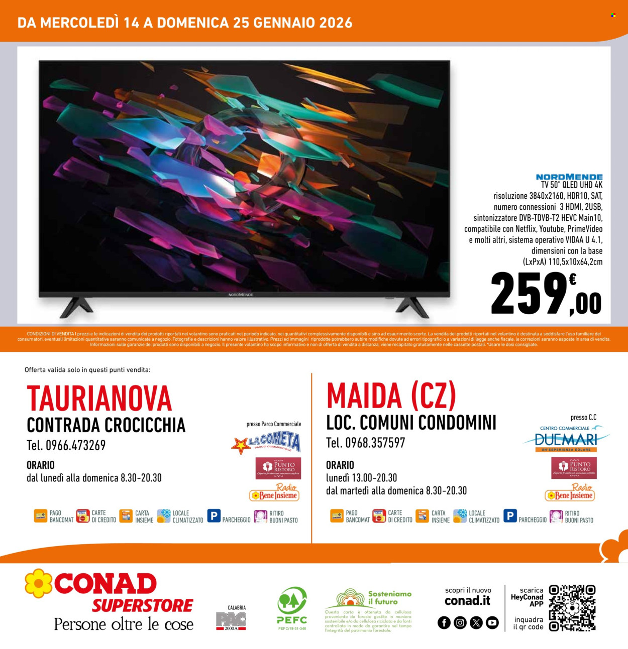 Volantino Conad Superstore - 14/1/2026 - 25/1/2026. Pagina 4