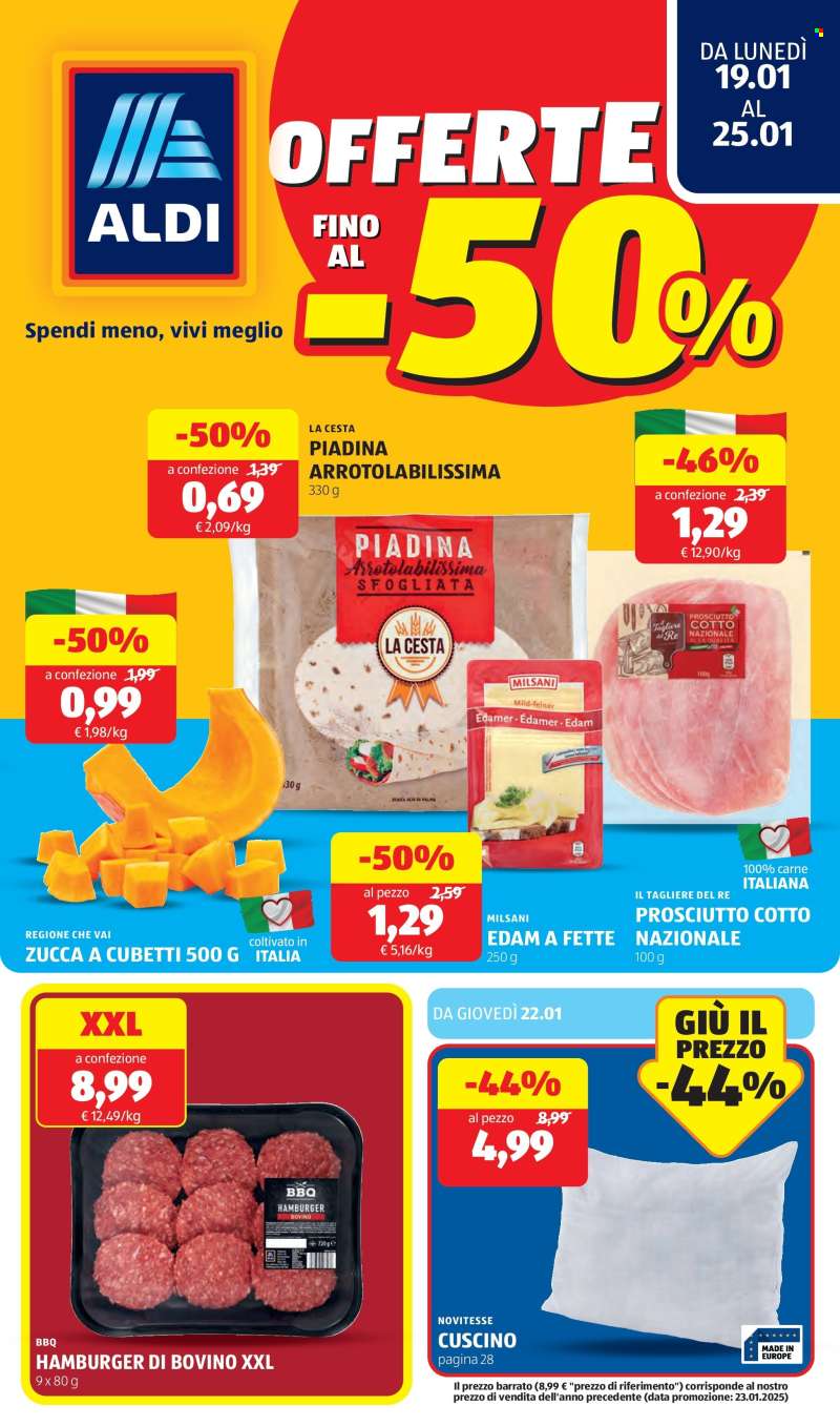 Volantino Aldi - 19/1/2026 - 25/1/2026.