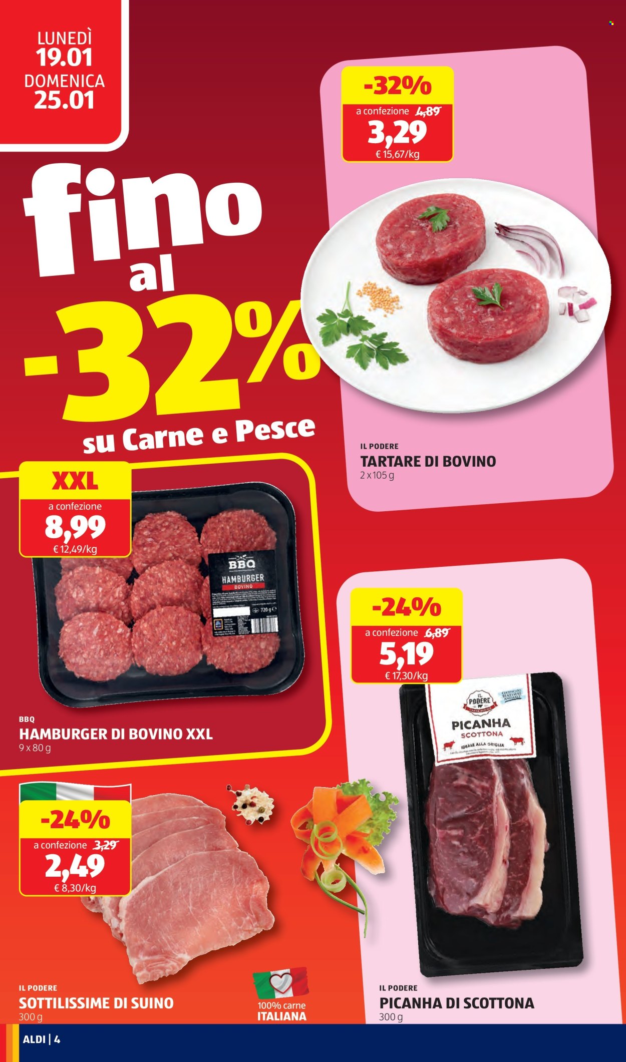 Volantino Aldi - 19/1/2026 - 25/1/2026. Pagina 4