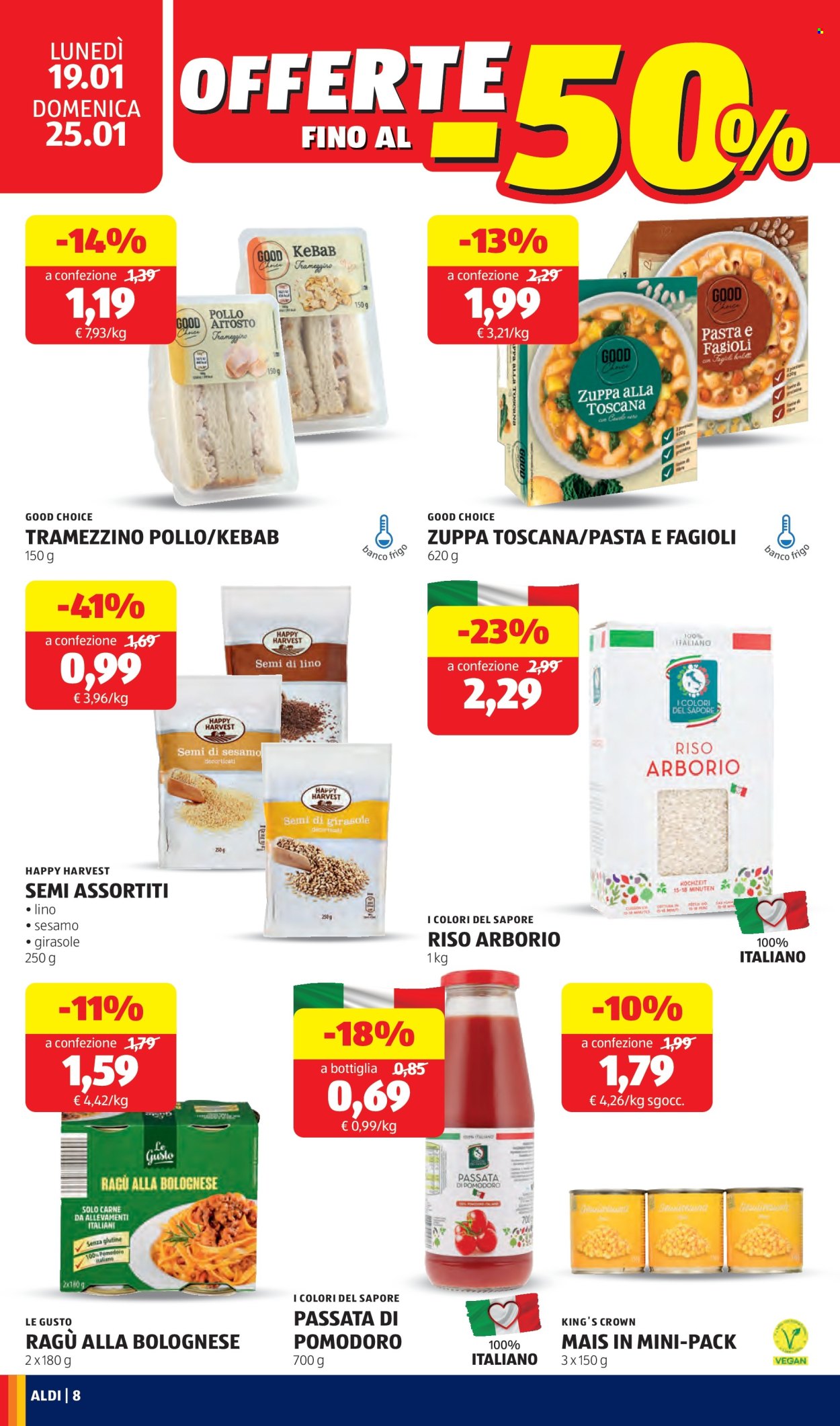 Volantino Aldi - 19/1/2026 - 25/1/2026. Pagina 8