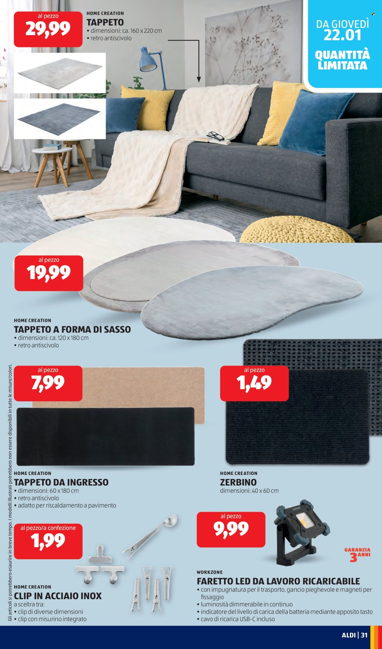 Volantino Aldi - 19/1/2026 - 25/1/2026. Pagina 31