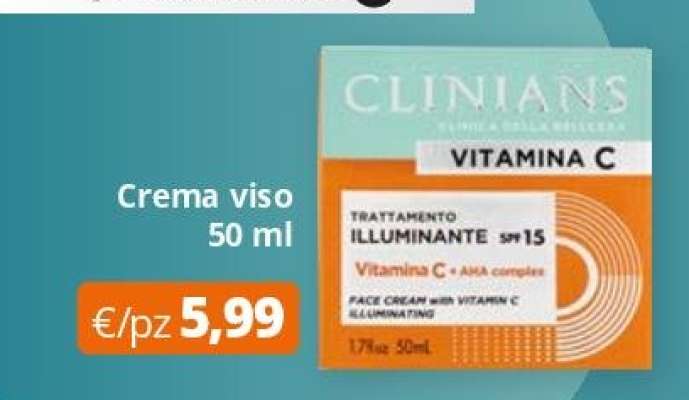 Clinians Vitamina C Crema Viso