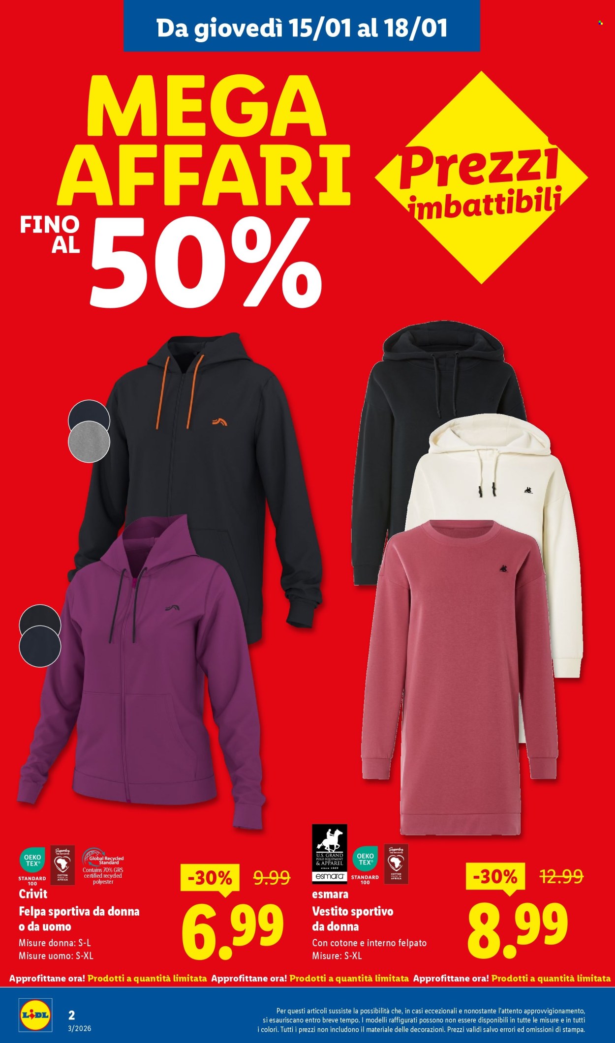 Volantino Lidl - 15/1/2026 - 18/1/2026. Pagina 2