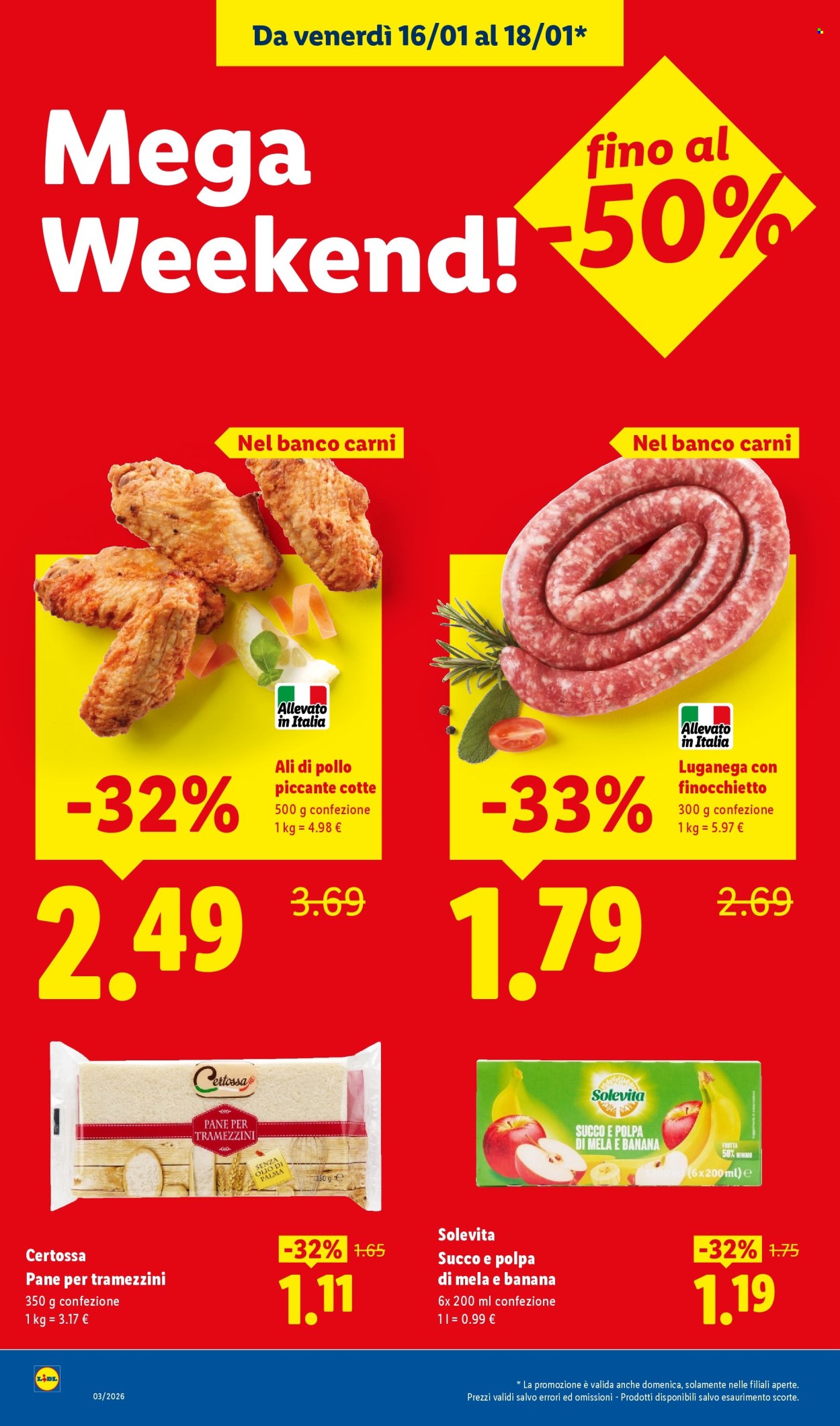 Volantino Lidl - 16/1/2026 - 18/1/2026. Pagina 2