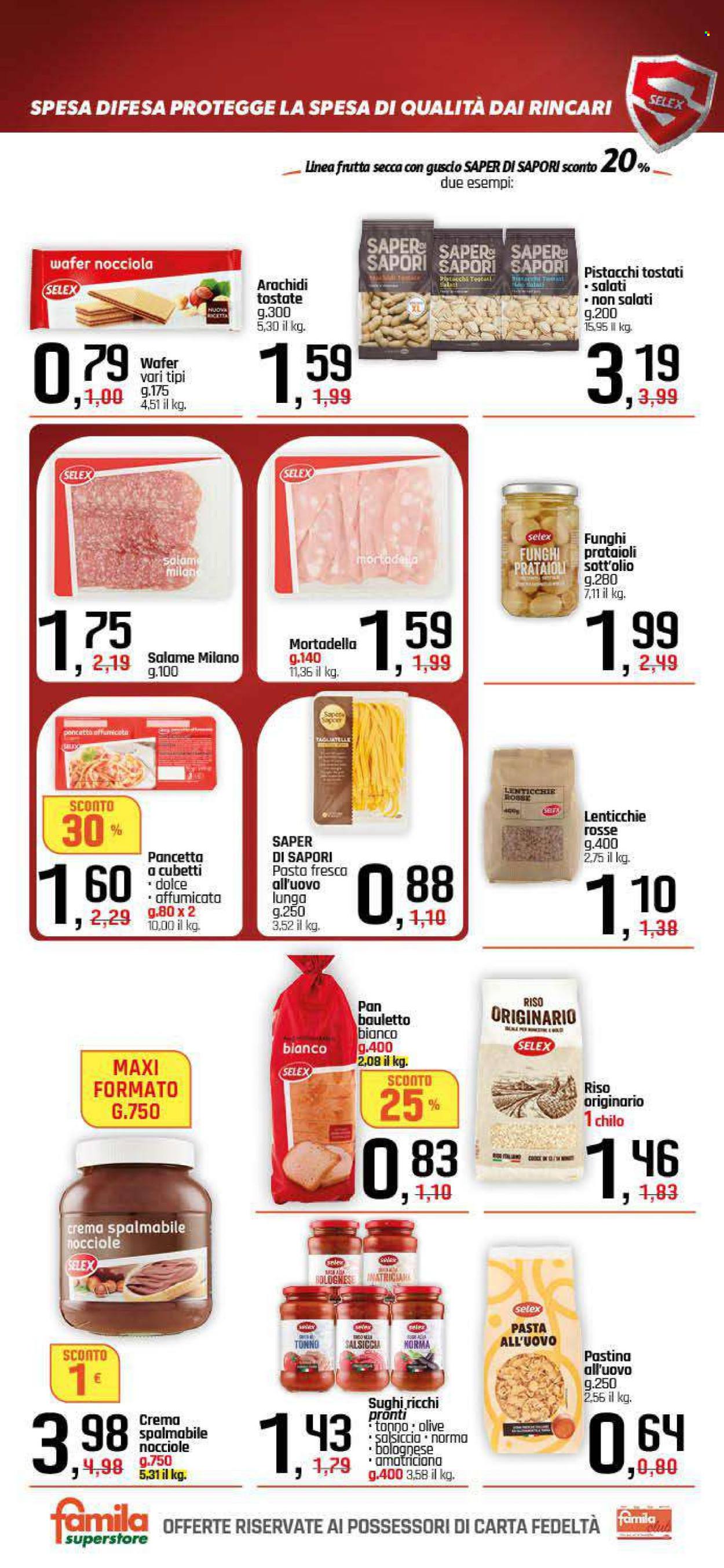 Volantino Famila - 15/1/2026 - 25/1/2026. Pagina 3