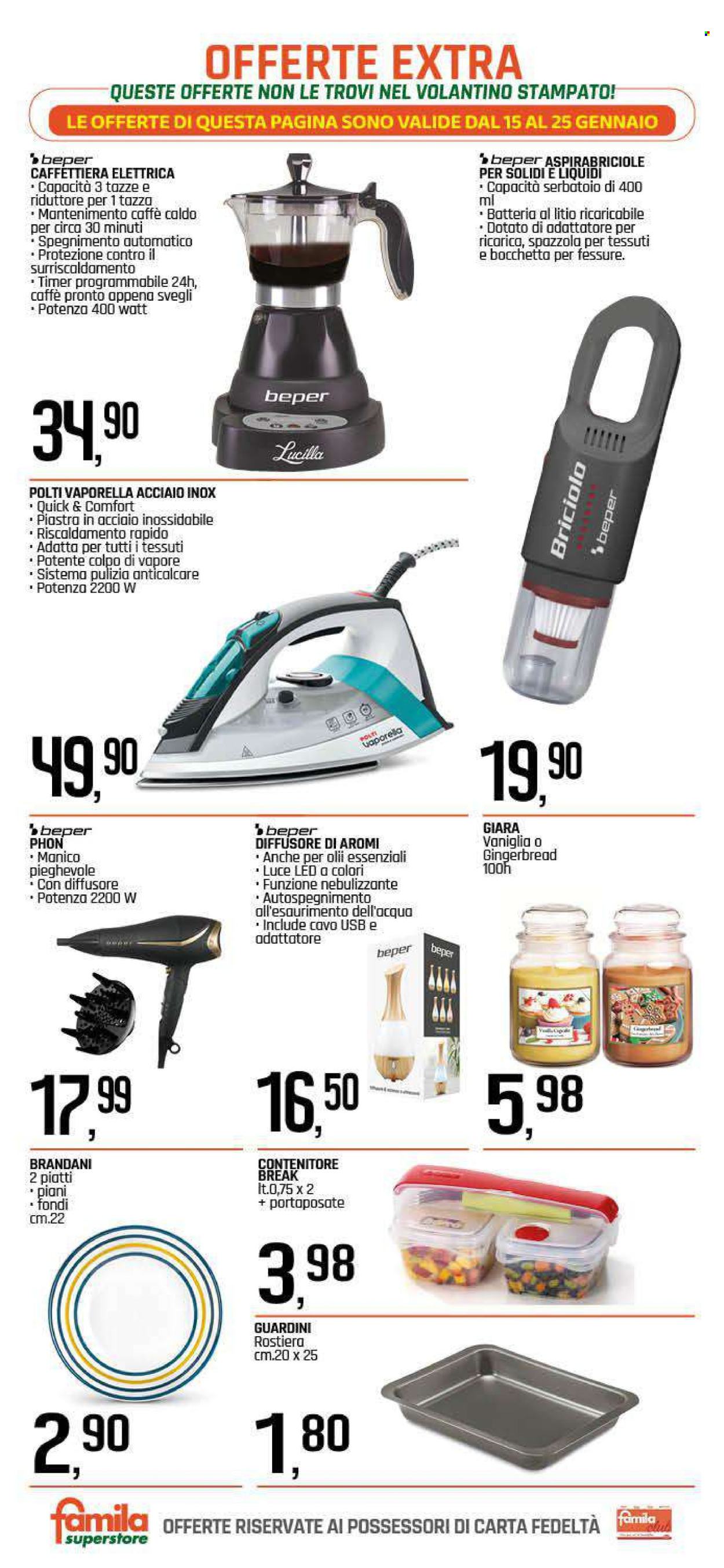 Volantino Famila - 15/1/2026 - 25/1/2026. Pagina 17