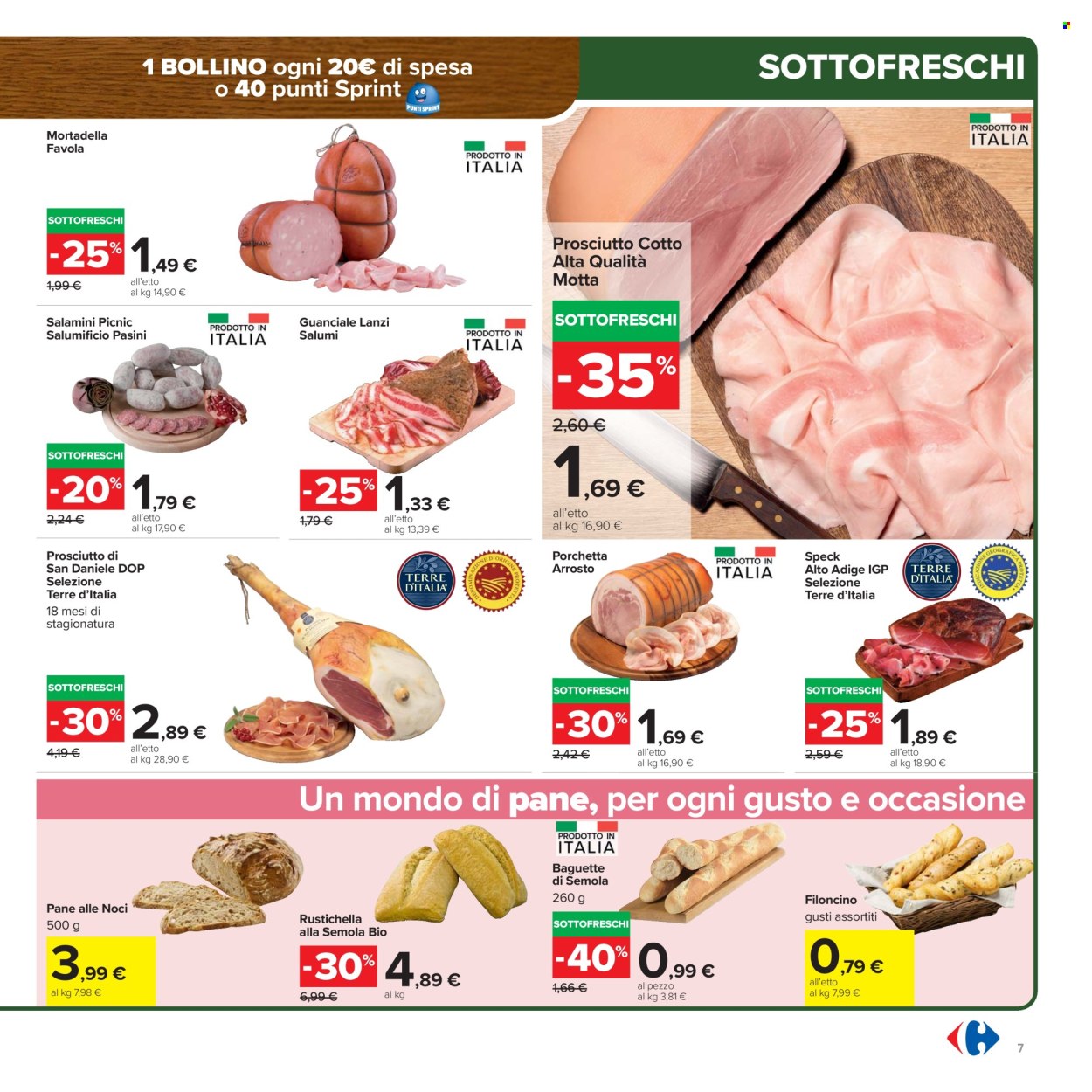 Volantino Carrefour - 15/1/2026 - 26/1/2026. Pagina 7