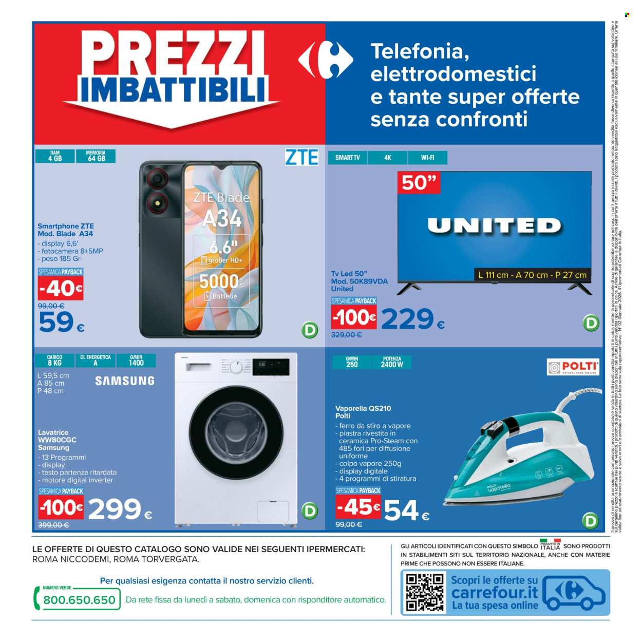 Volantino Carrefour - 15/1/2026 - 26/1/2026. Pagina 42