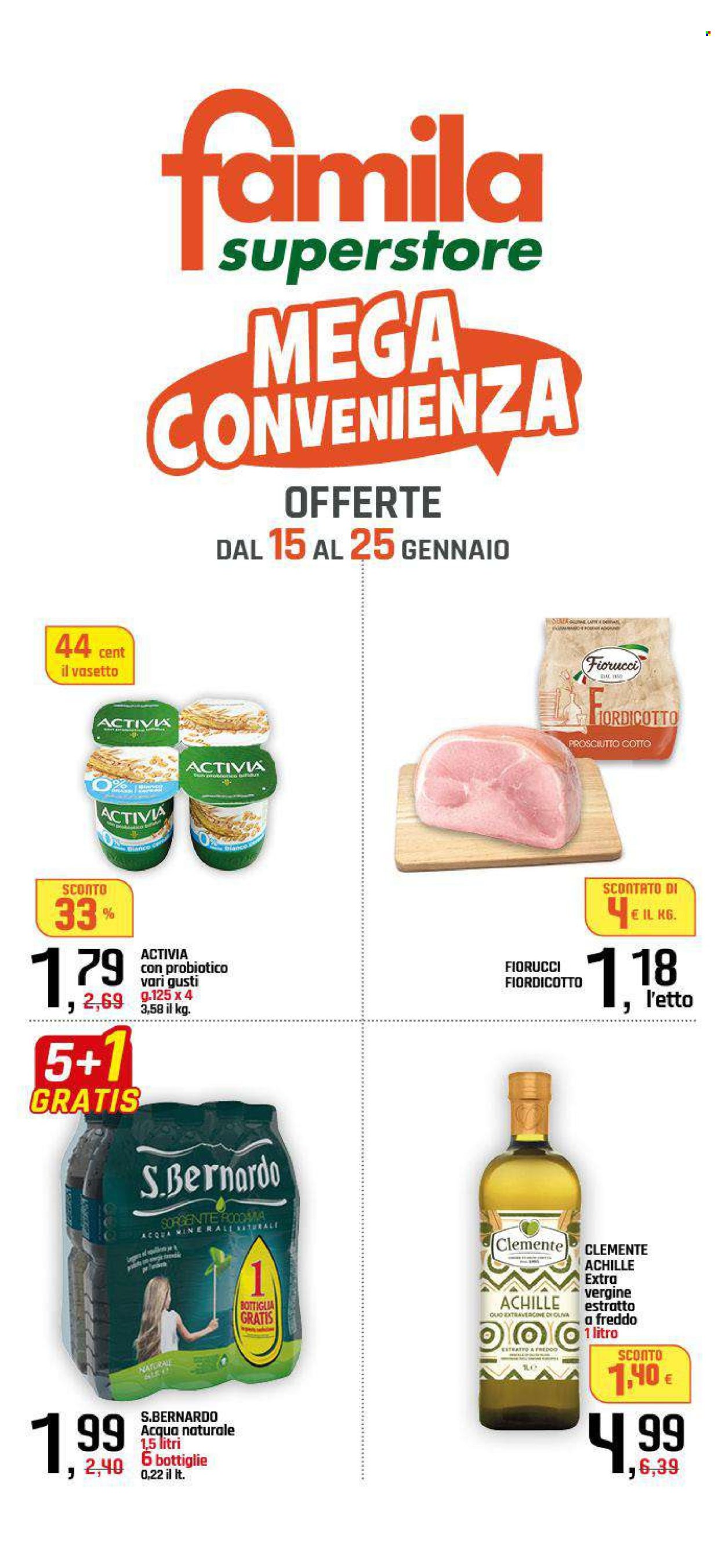 Volantino Famila - 15/1/2026 - 25/1/2026. Pagina 1