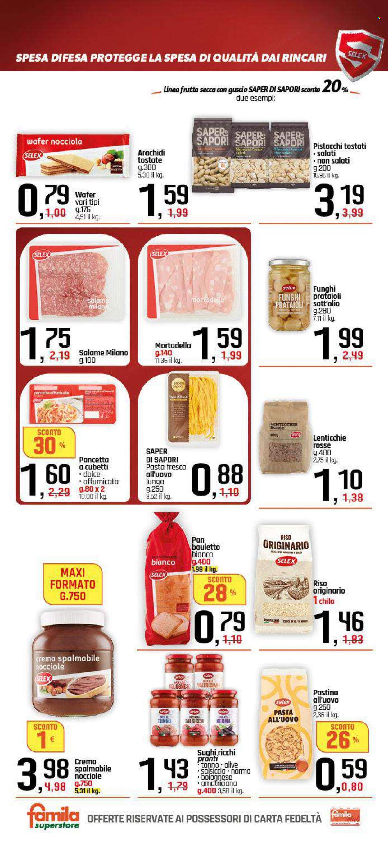 Volantino Famila - 15/1/2026 - 25/1/2026. Pagina 3