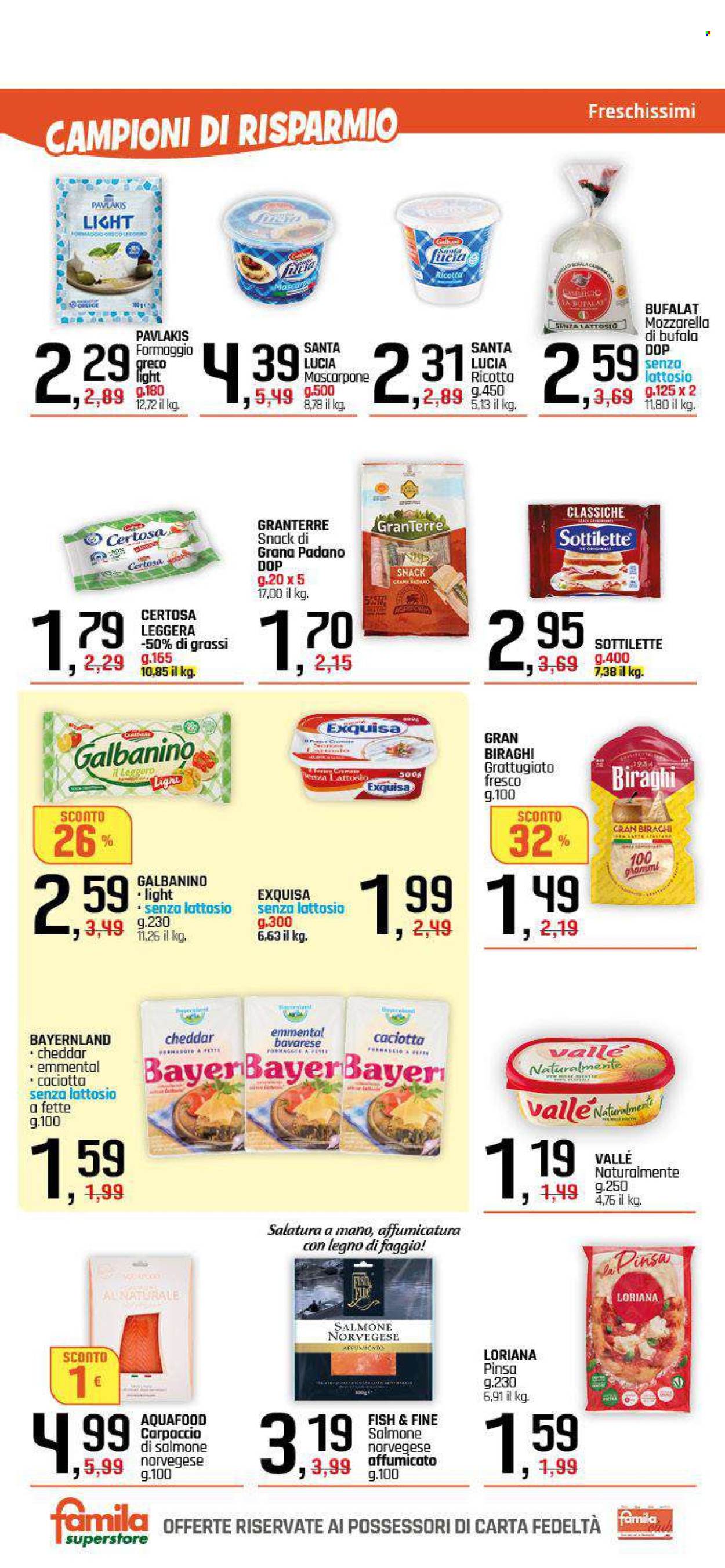 Volantino Famila - 15/1/2026 - 25/1/2026. Pagina 11