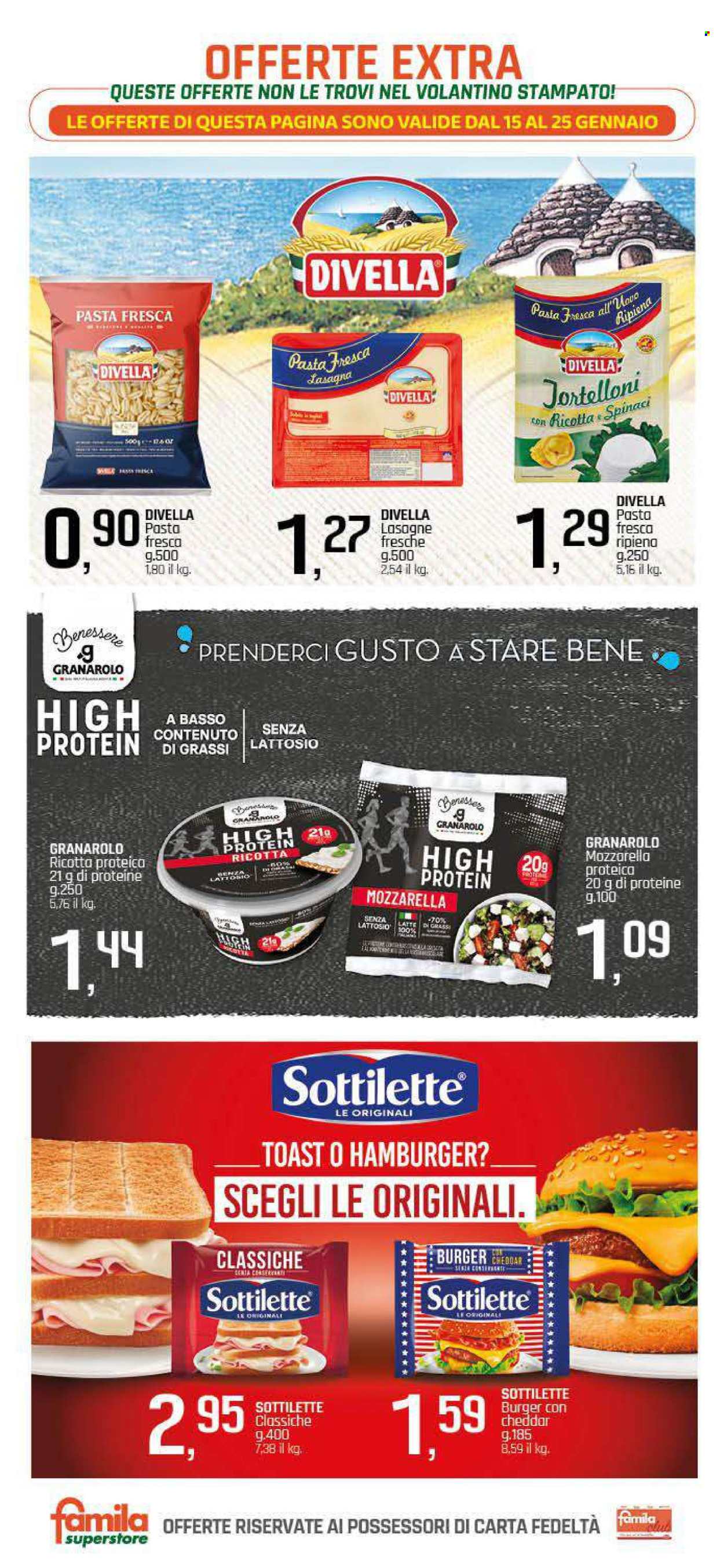 Volantino Famila - 15/1/2026 - 25/1/2026. Pagina 19