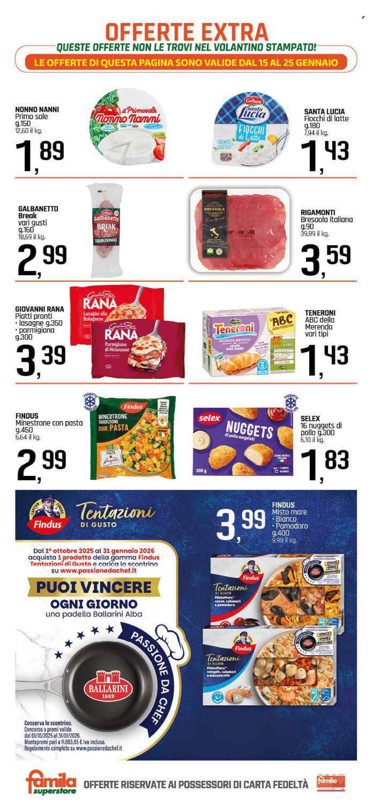 Volantino Famila - 15/1/2026 - 25/1/2026. Pagina 20