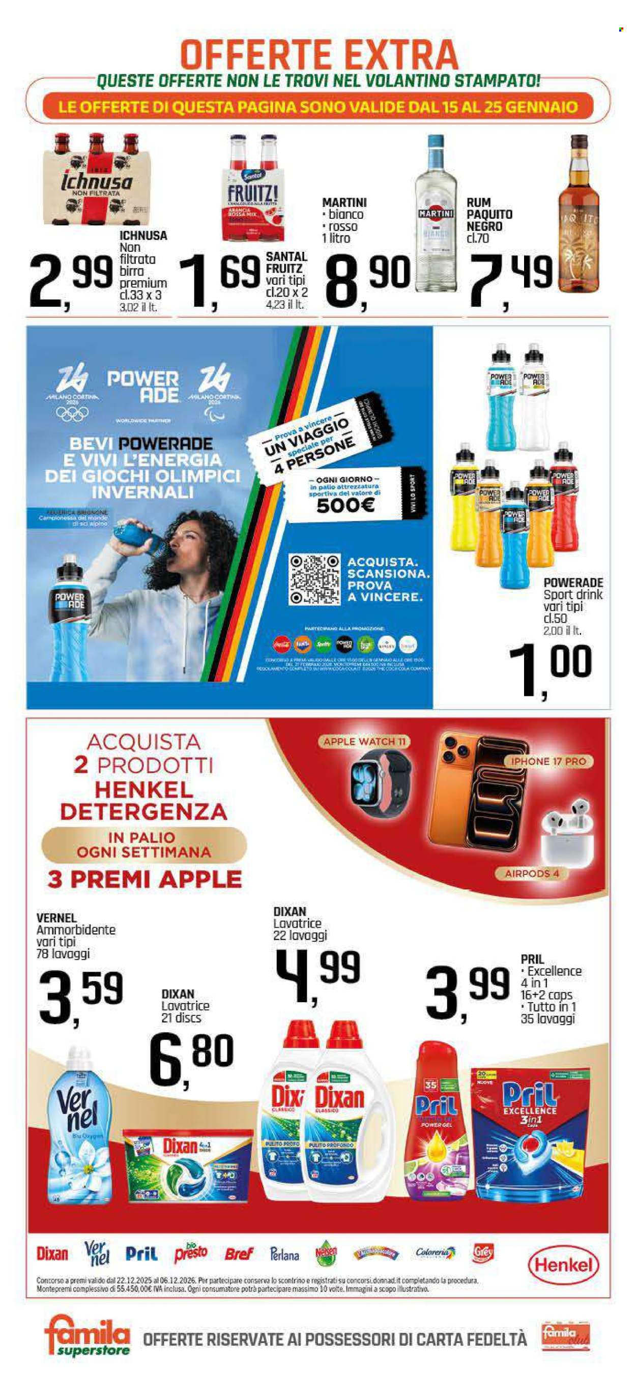 Volantino Famila - 15/1/2026 - 25/1/2026. Pagina 24