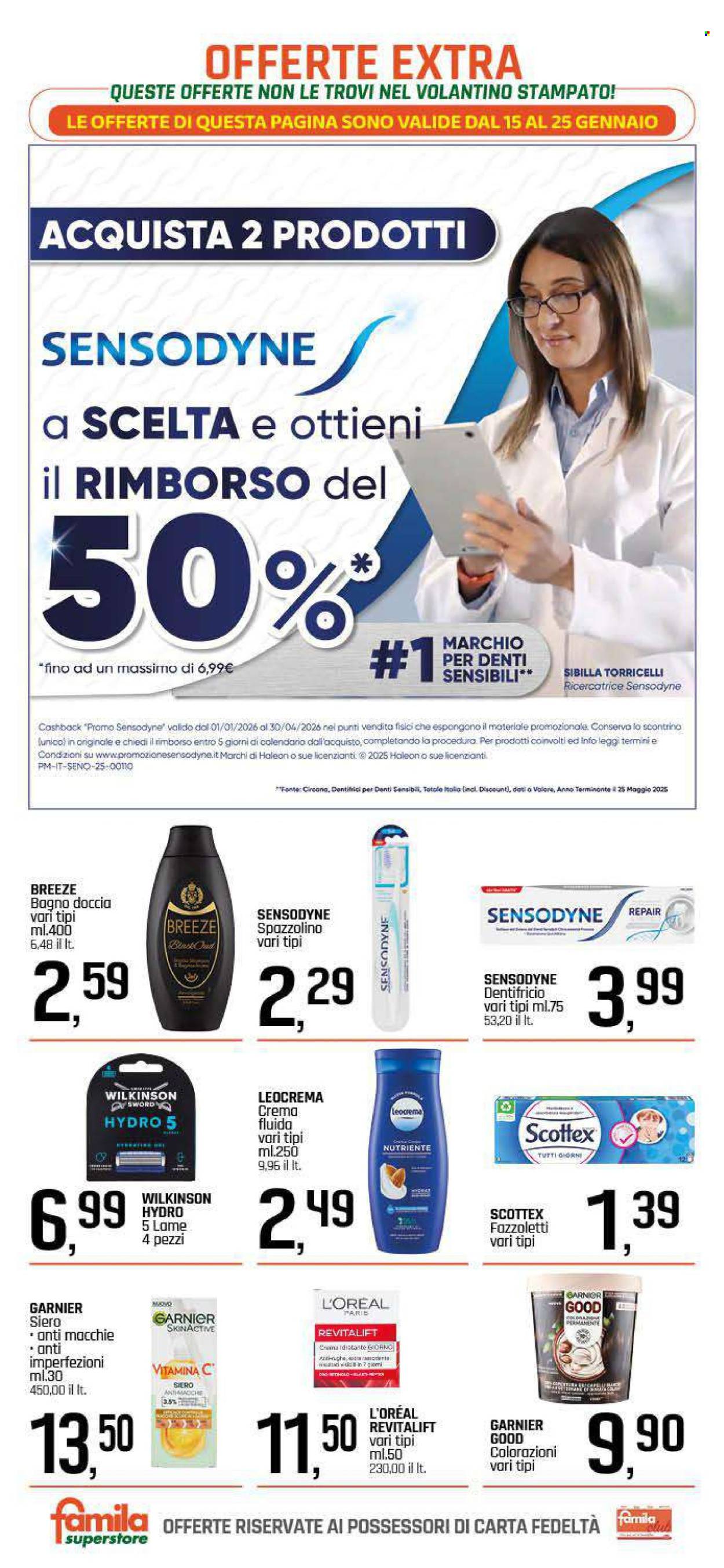 Volantino Famila - 15/1/2026 - 25/1/2026. Pagina 26